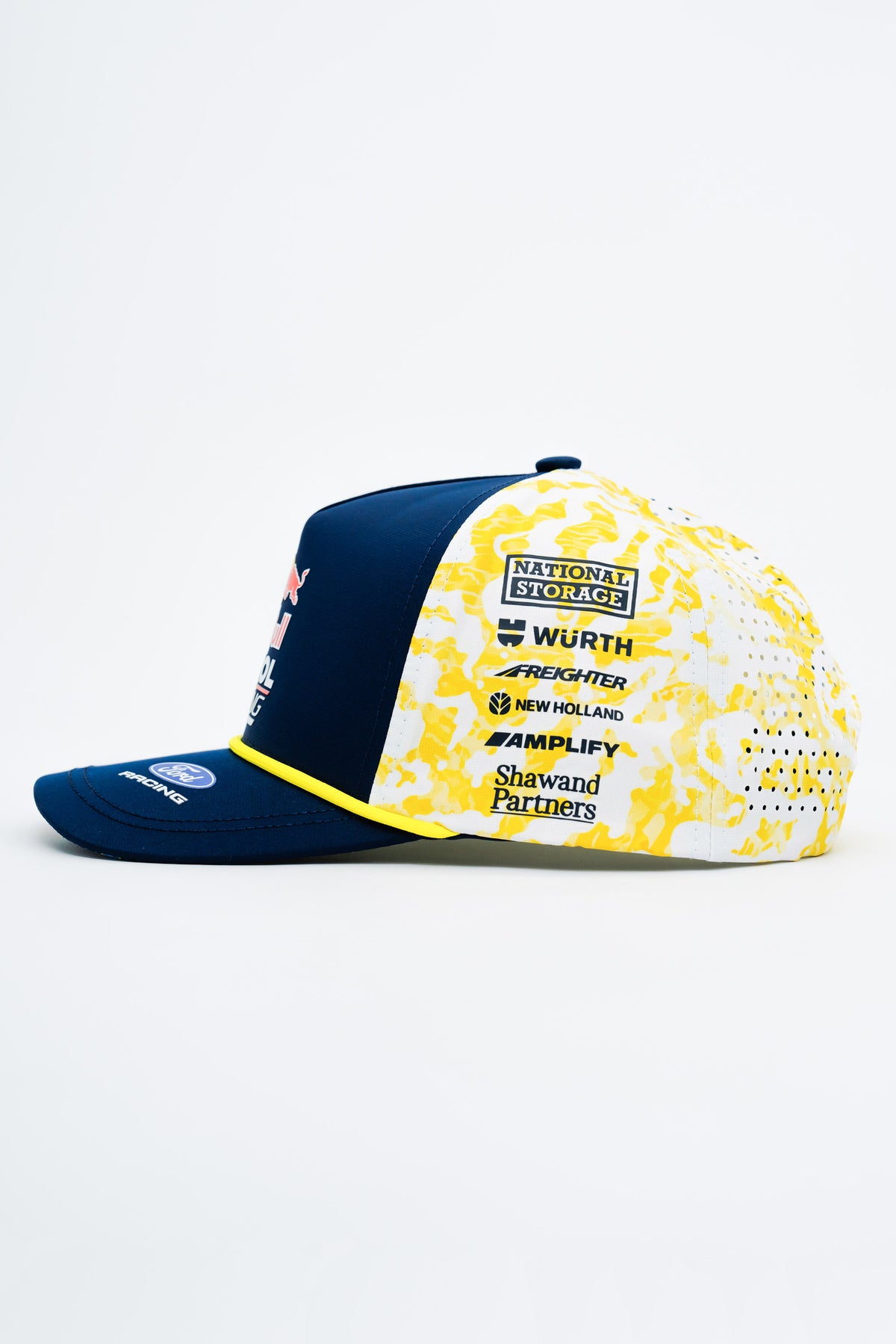Locked Down Brands Premium Water Resistant ICON Snapback in Collaboration with Redbull Ampol Racing for 2026