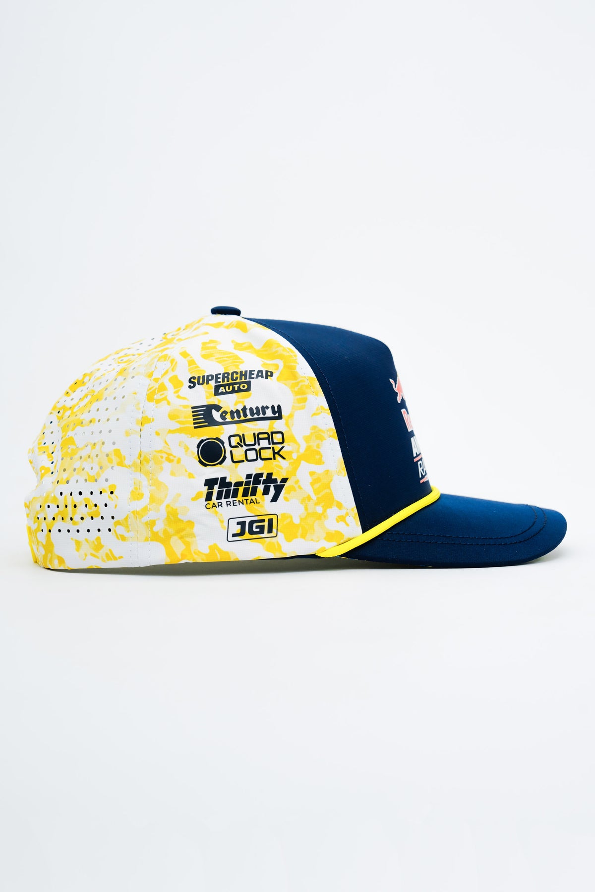 Locked Down Brands Premium Water Resistant ICON Snapback in Collaboration with Redbull Ampol Racing for 2026