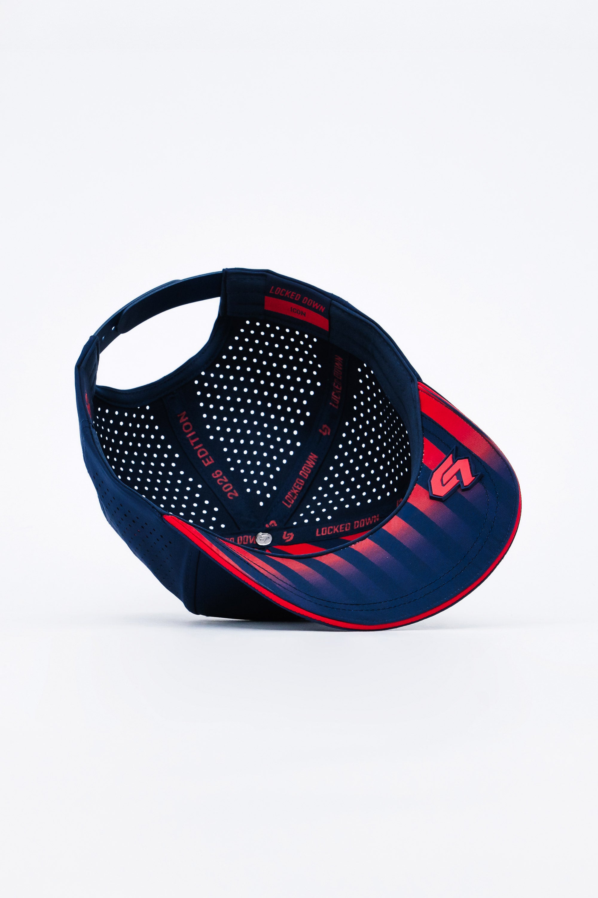 Locked Down Brands Premium Water Resistant ICON Snapback in Collaboration with Redbull Ampol Racing for 2026