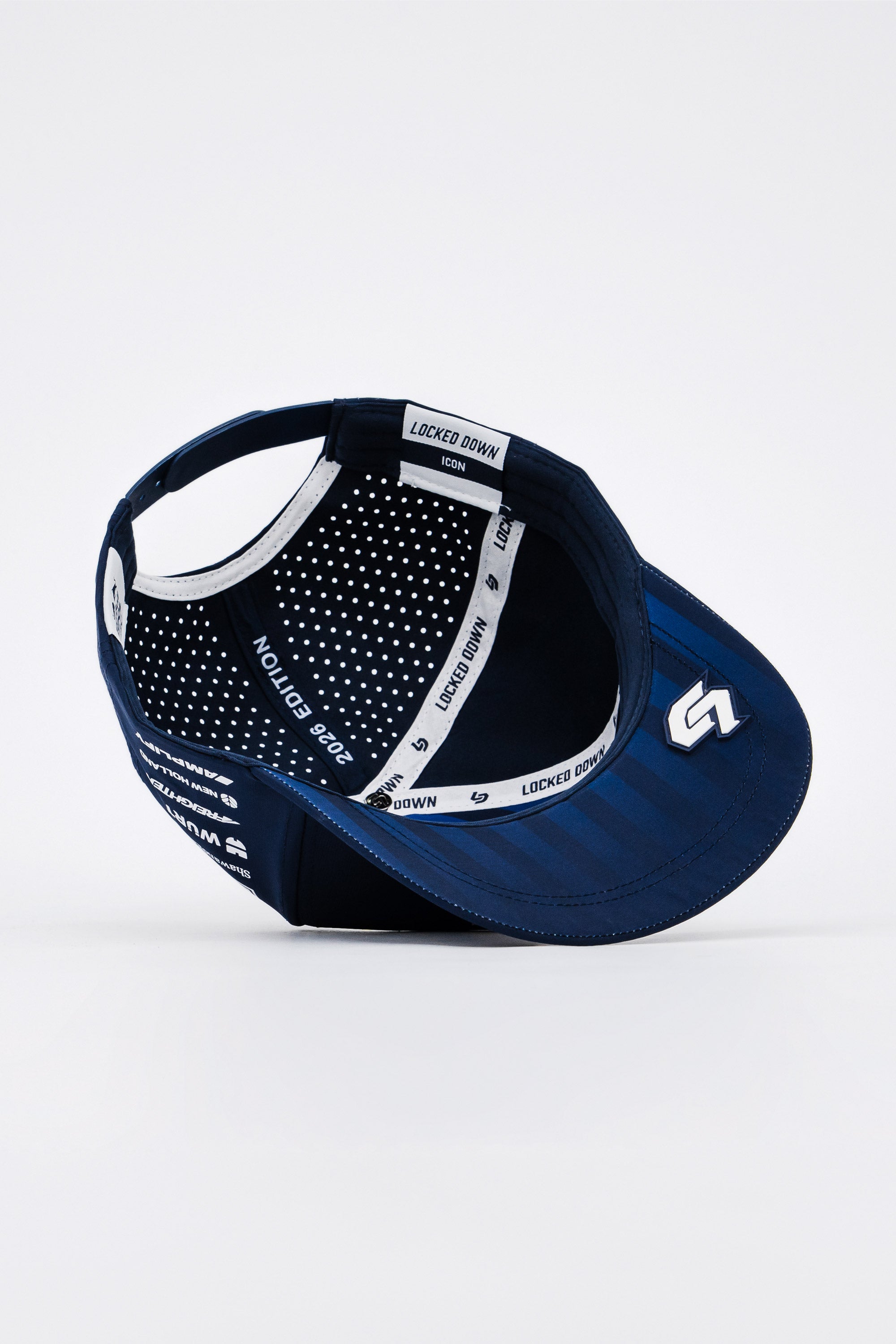 Locked Down Brands Premium Water Resistant ICON Snapback in Collaboration with Redbull Ampol Racing for 2026