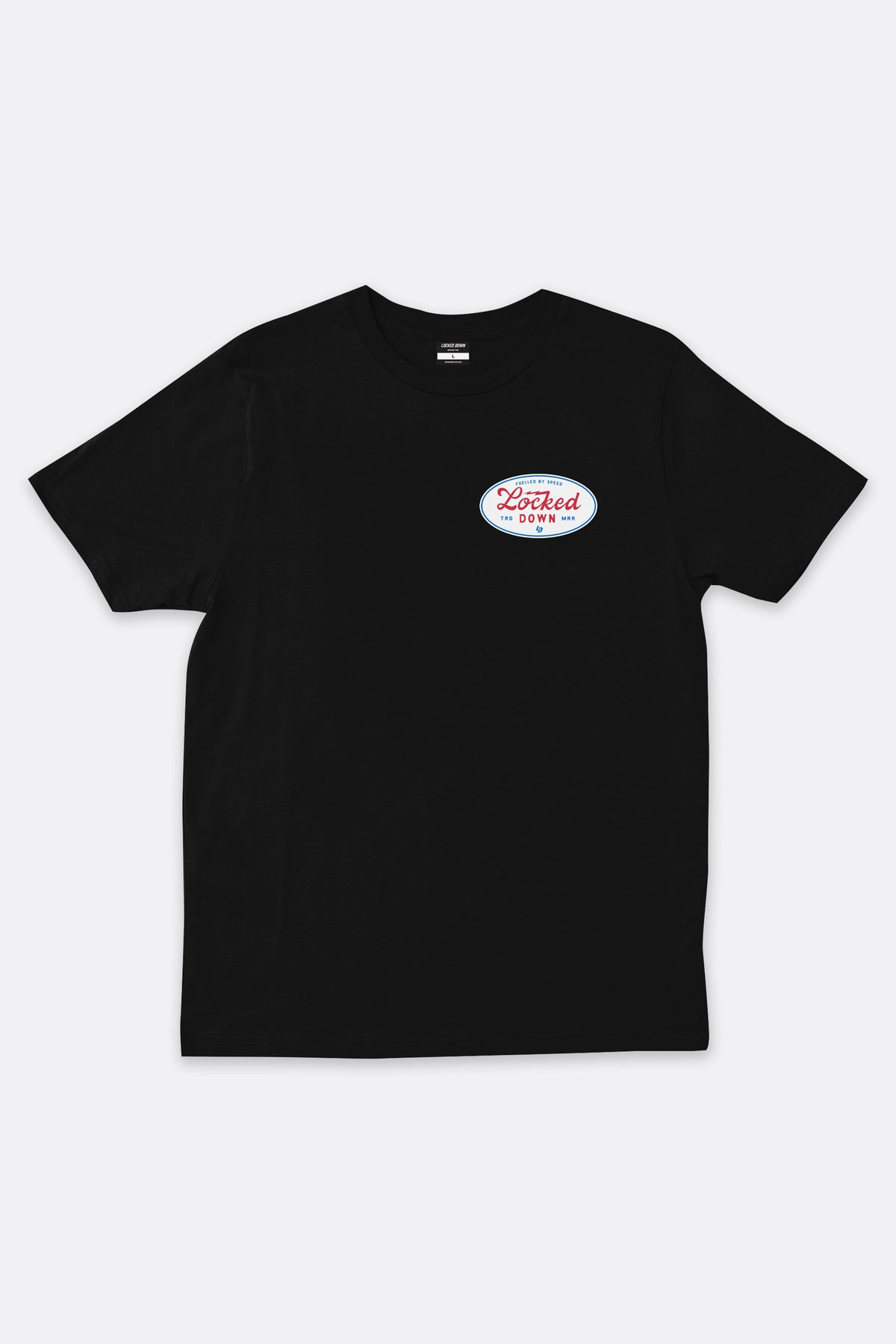 Locked Down Brands Premium Racer Tee - Black