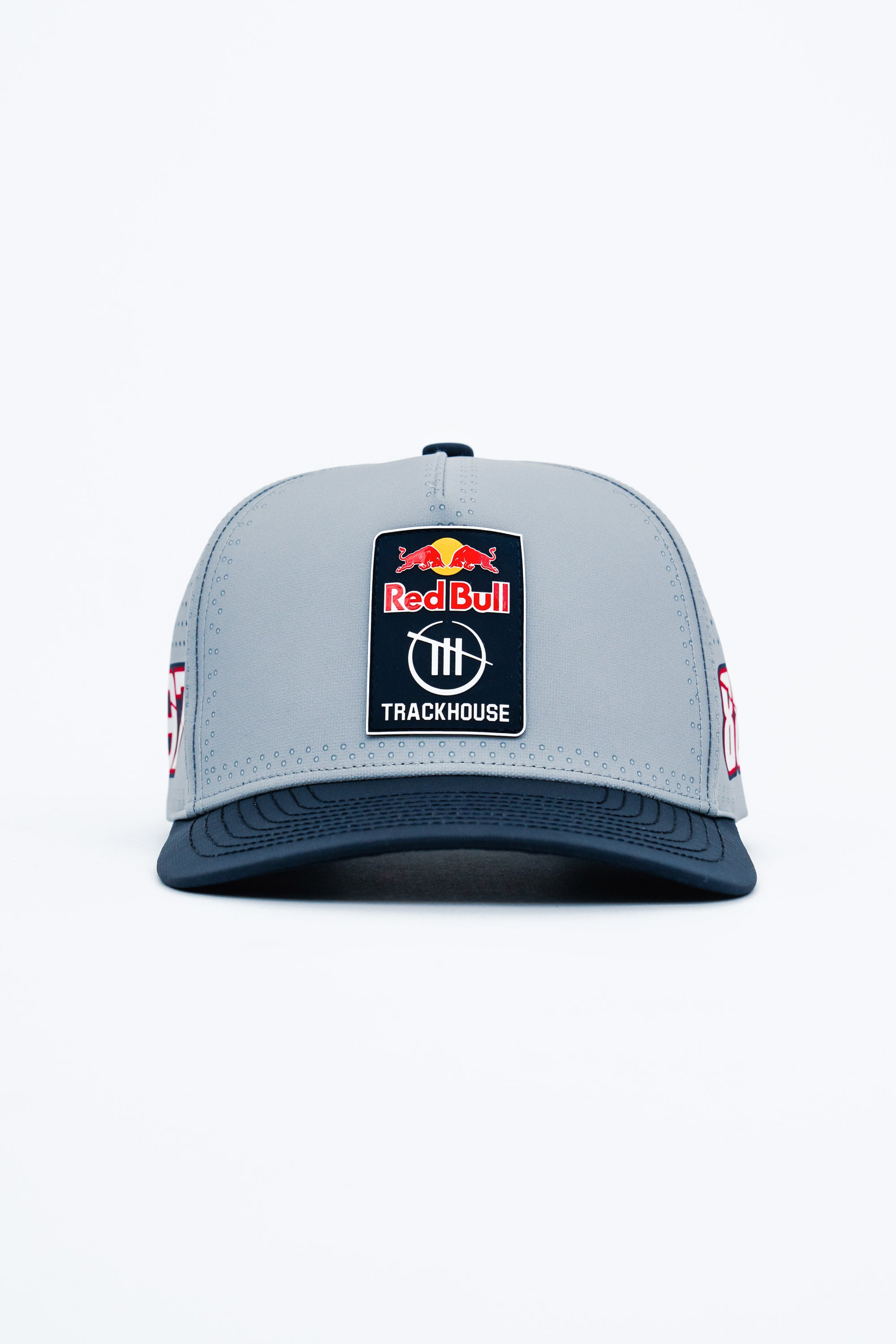 Locked Down Brands Premium Water Resistant ICON Snapback in Collaboration with Trackhouse Racing x Red Bull in NASCAR