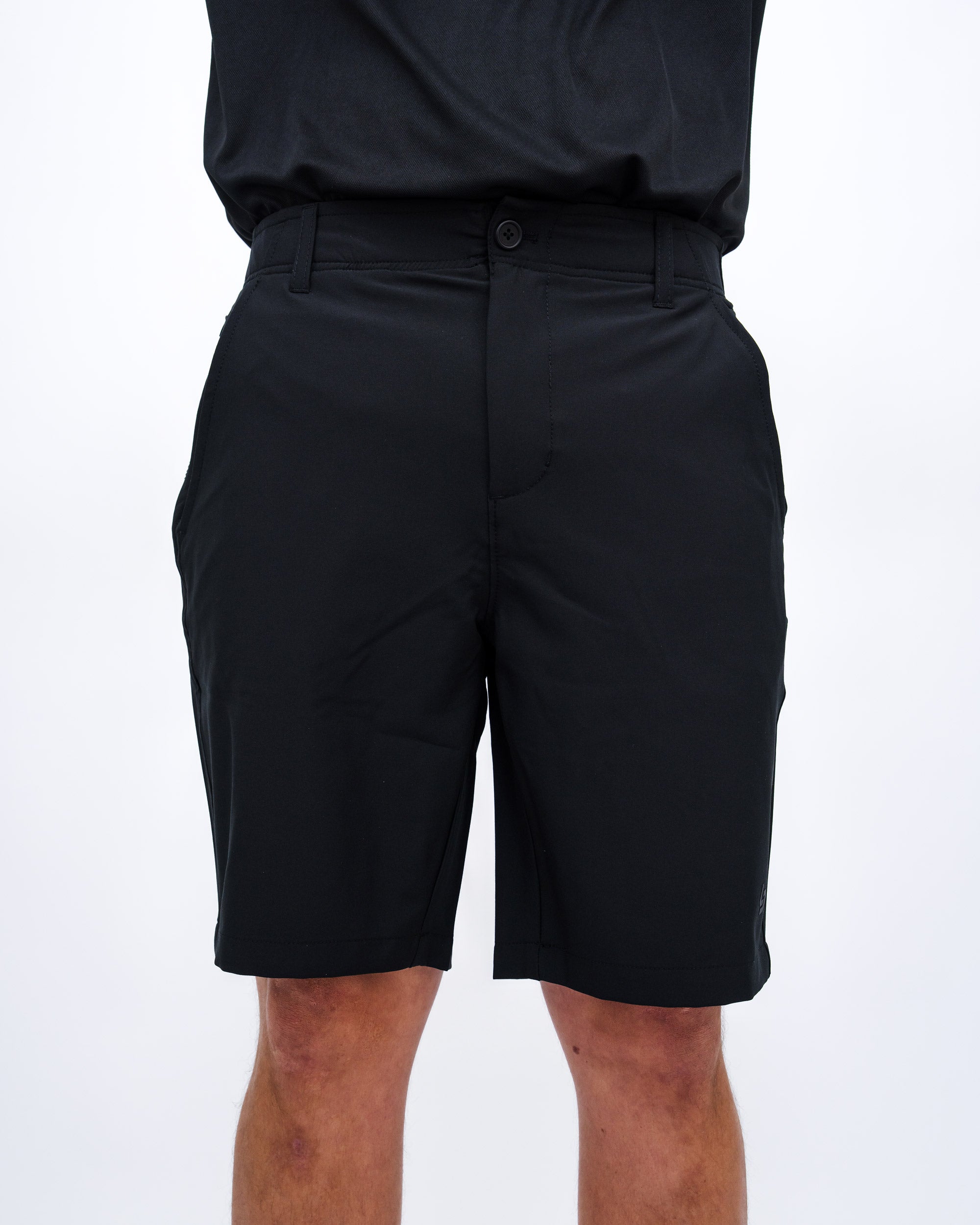 Locked Down Brands Premium Take On A Golf Short, The Rev Short - Black