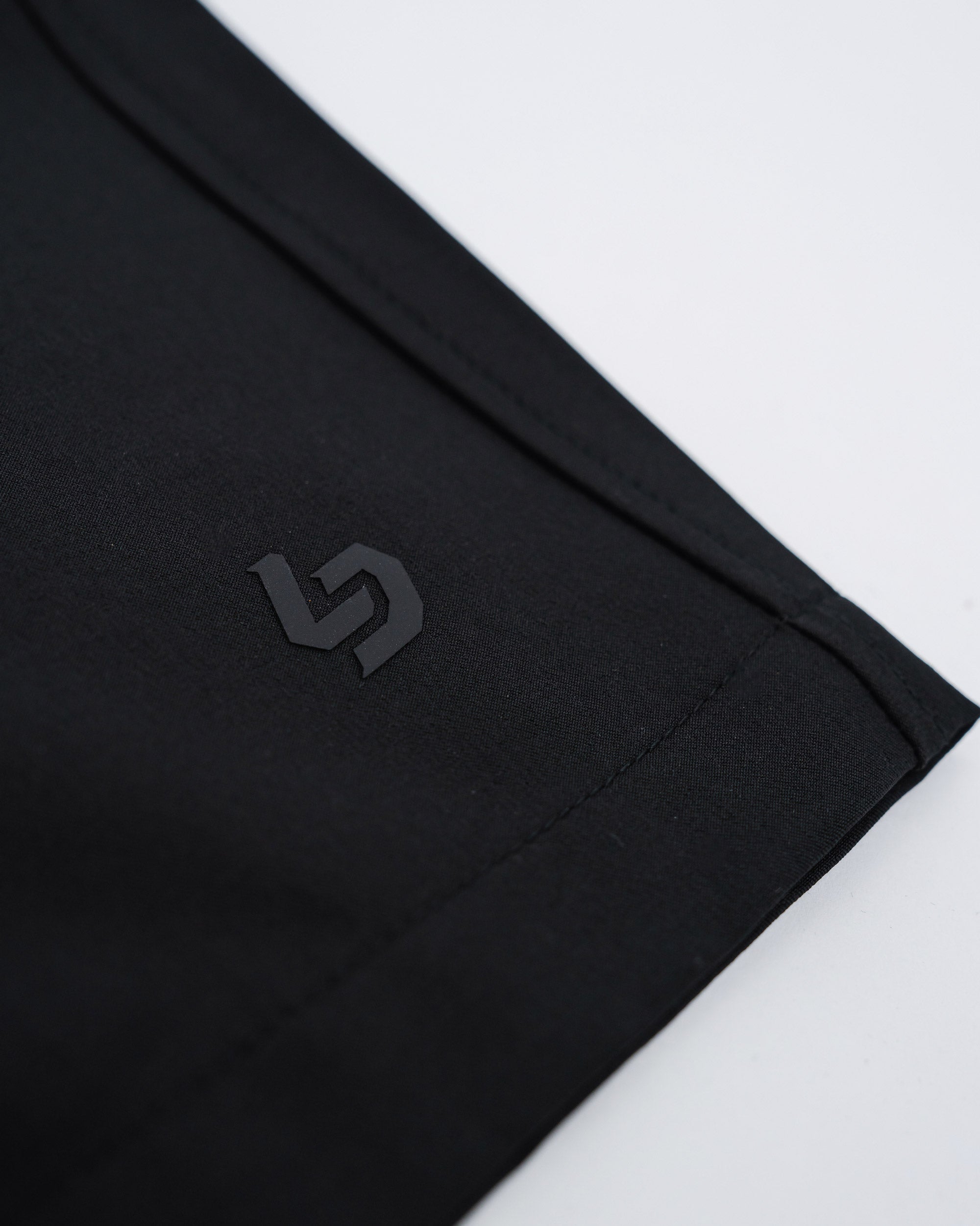 Locked Down Brands Premium Take On A Golf Short, The Rev Short - Black