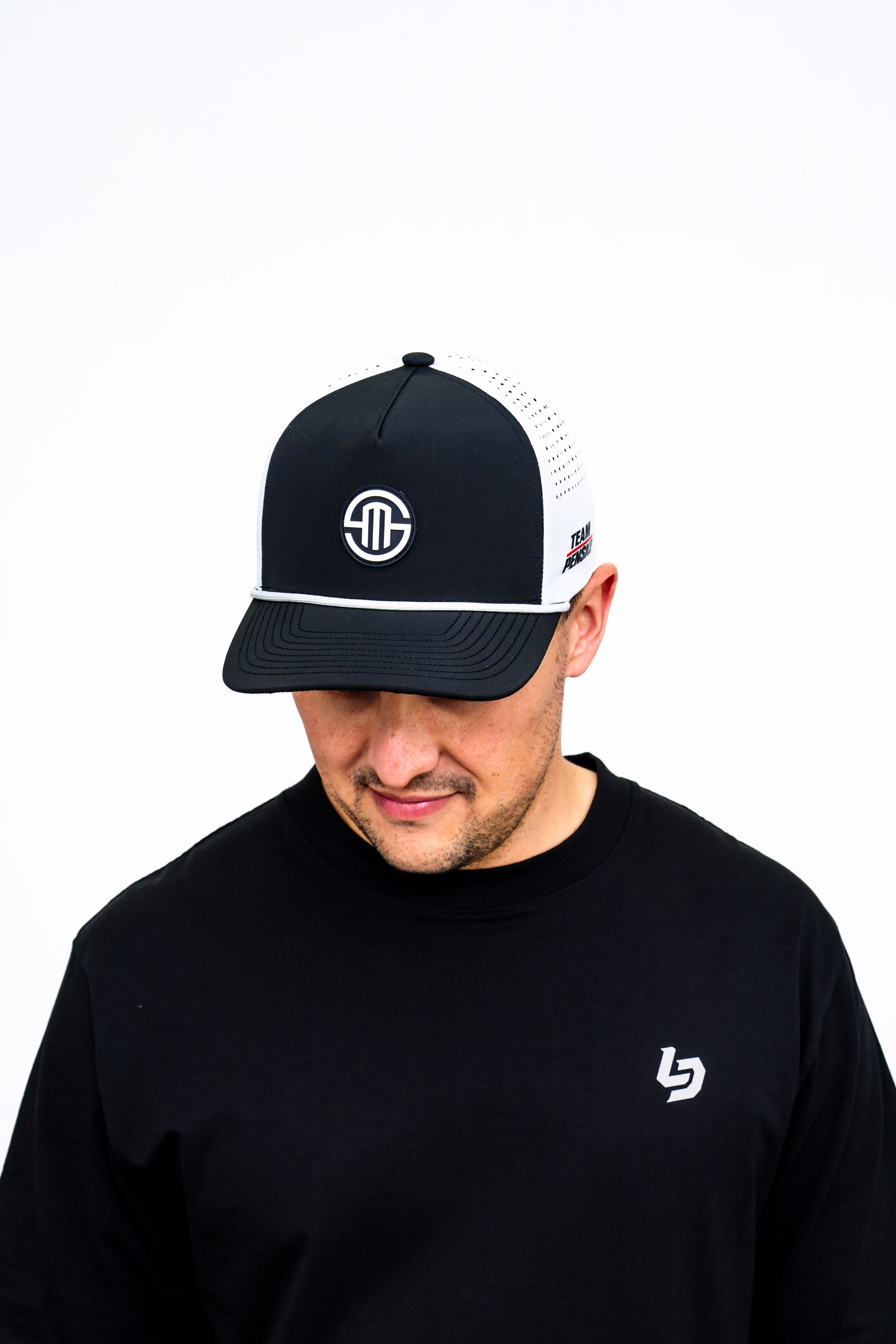 Locked Down Brands Premium Water Resistant ICON Snapback in Collaboration with INDY CAR's Scott McLaughlin at PENSKE.