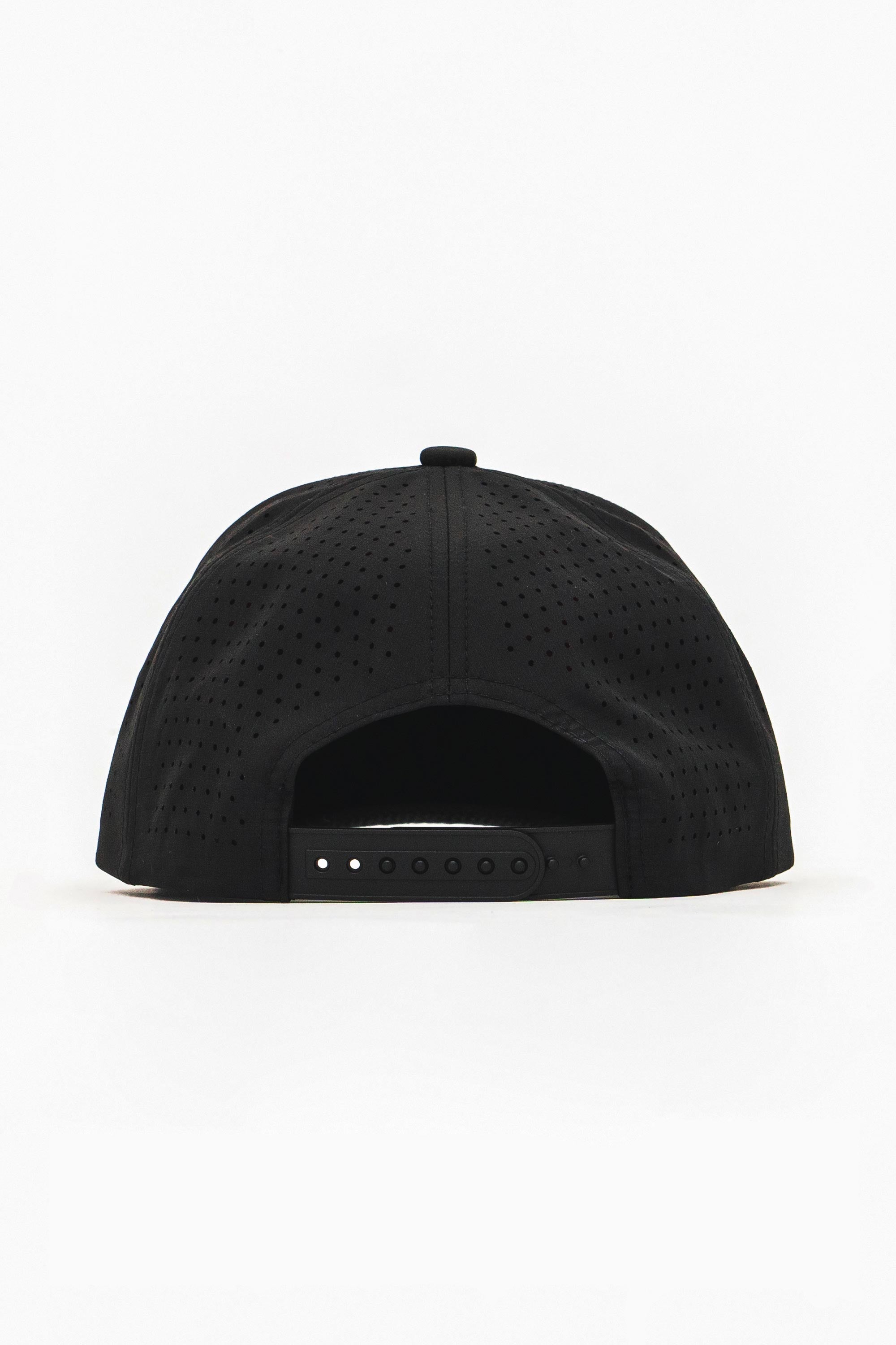 Locked Down Brands Premium Water Resistant ICON Snapback in Collaboration with Shane Van Gisbergen - Black