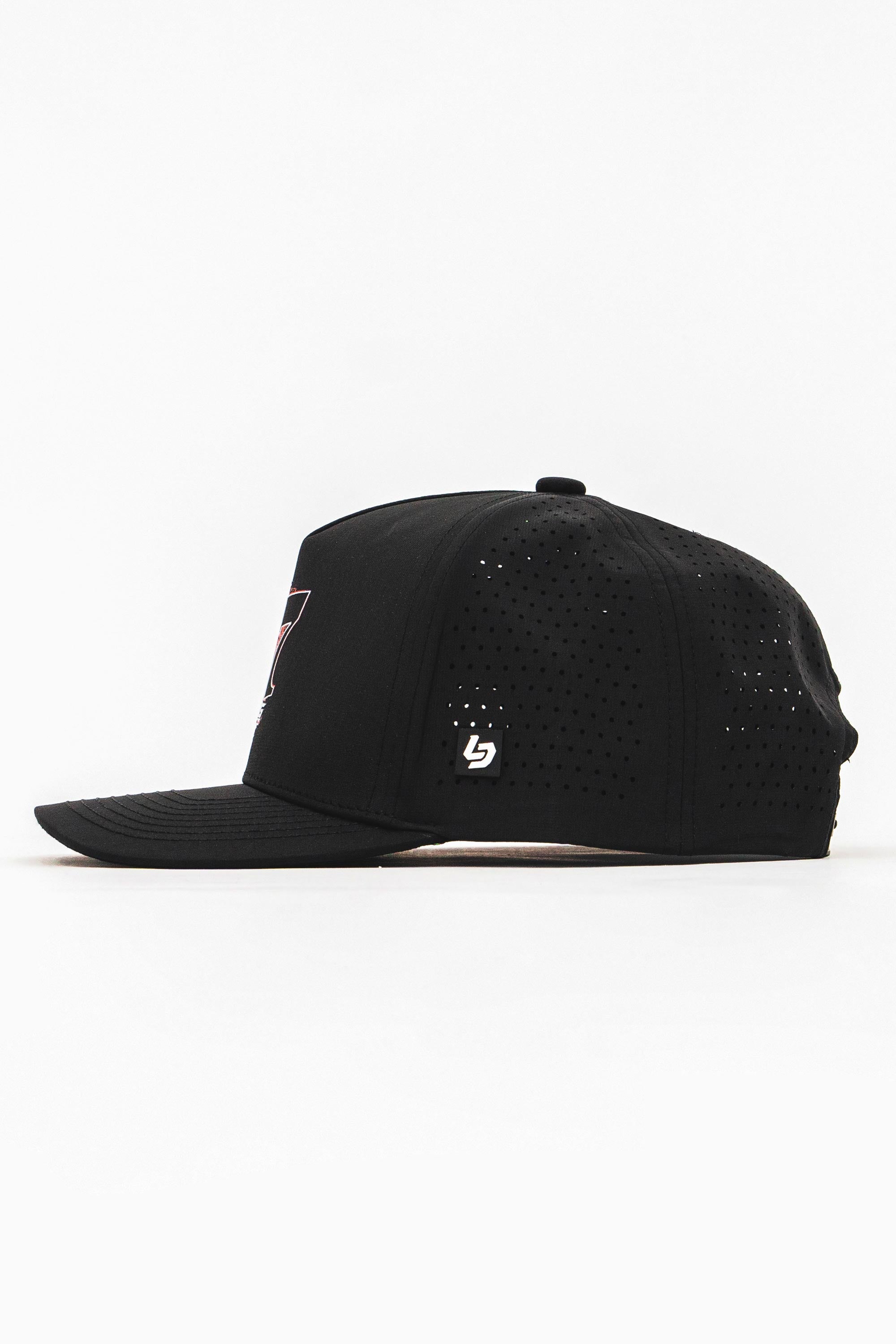 Locked Down Brands Premium Water Resistant ICON Snapback in Collaboration with Shane Van Gisbergen - Black