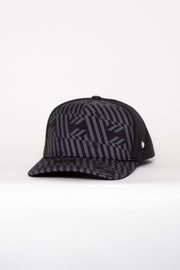 Locked Down Brands Premium water resistant ICON Snapback in Collaboration with Shane Van Gisbergen - Black | Main View