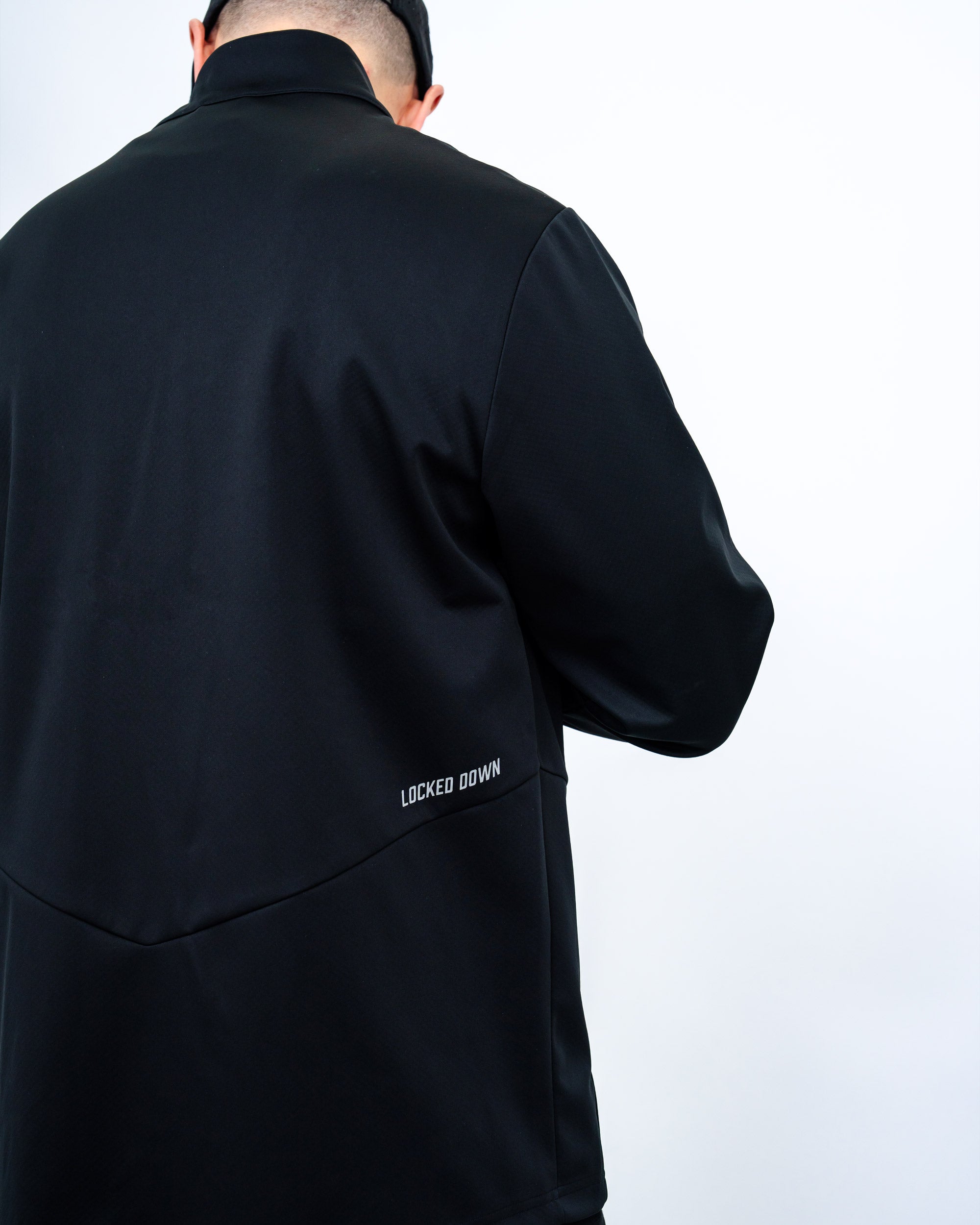 Locked Down Brands Premium Slick Softshell Jacket - Black