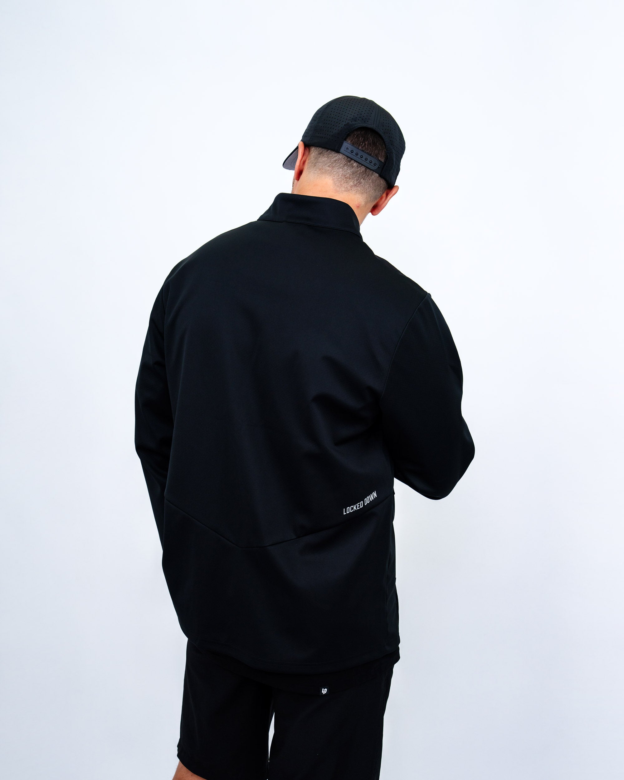 Locked Down Brands Premium Slick Softshell Jacket - Black