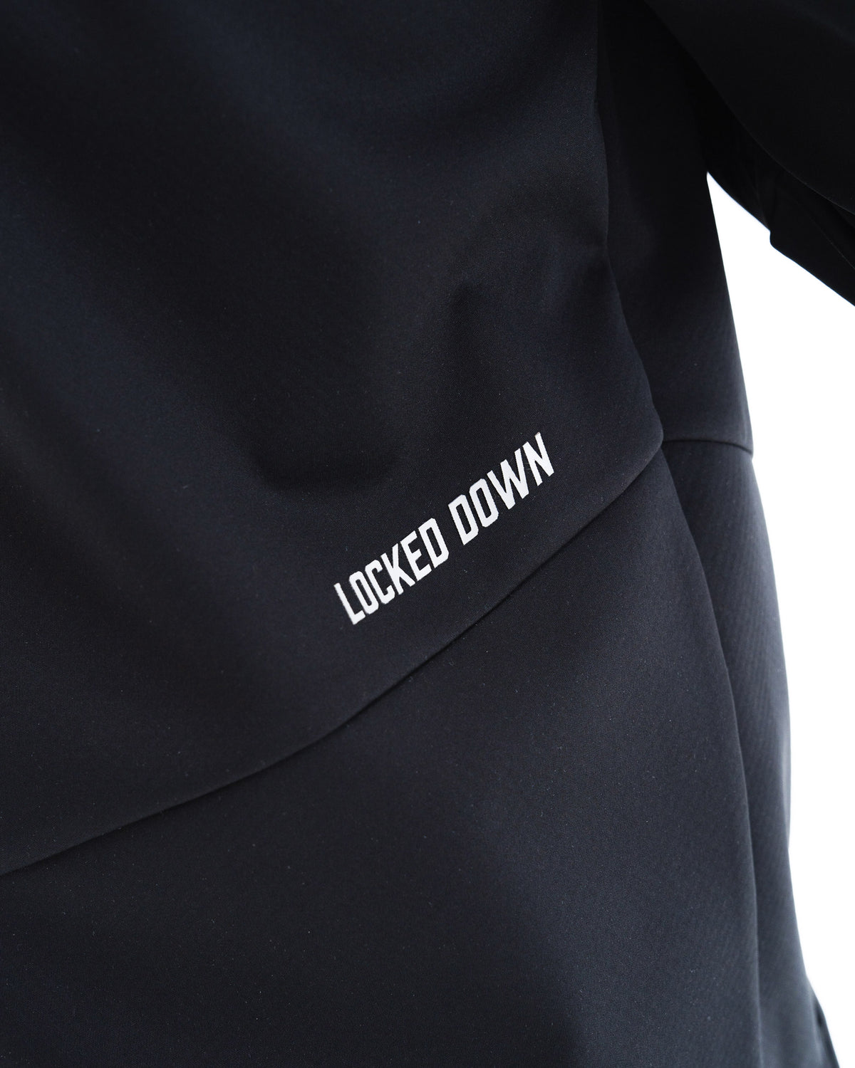 Locked Down Brands Premium Slick Softshell Jacket - Black