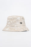 Locked Down Brands Premium Water Resistant Stamp BUCKET Hat - Desert Camo