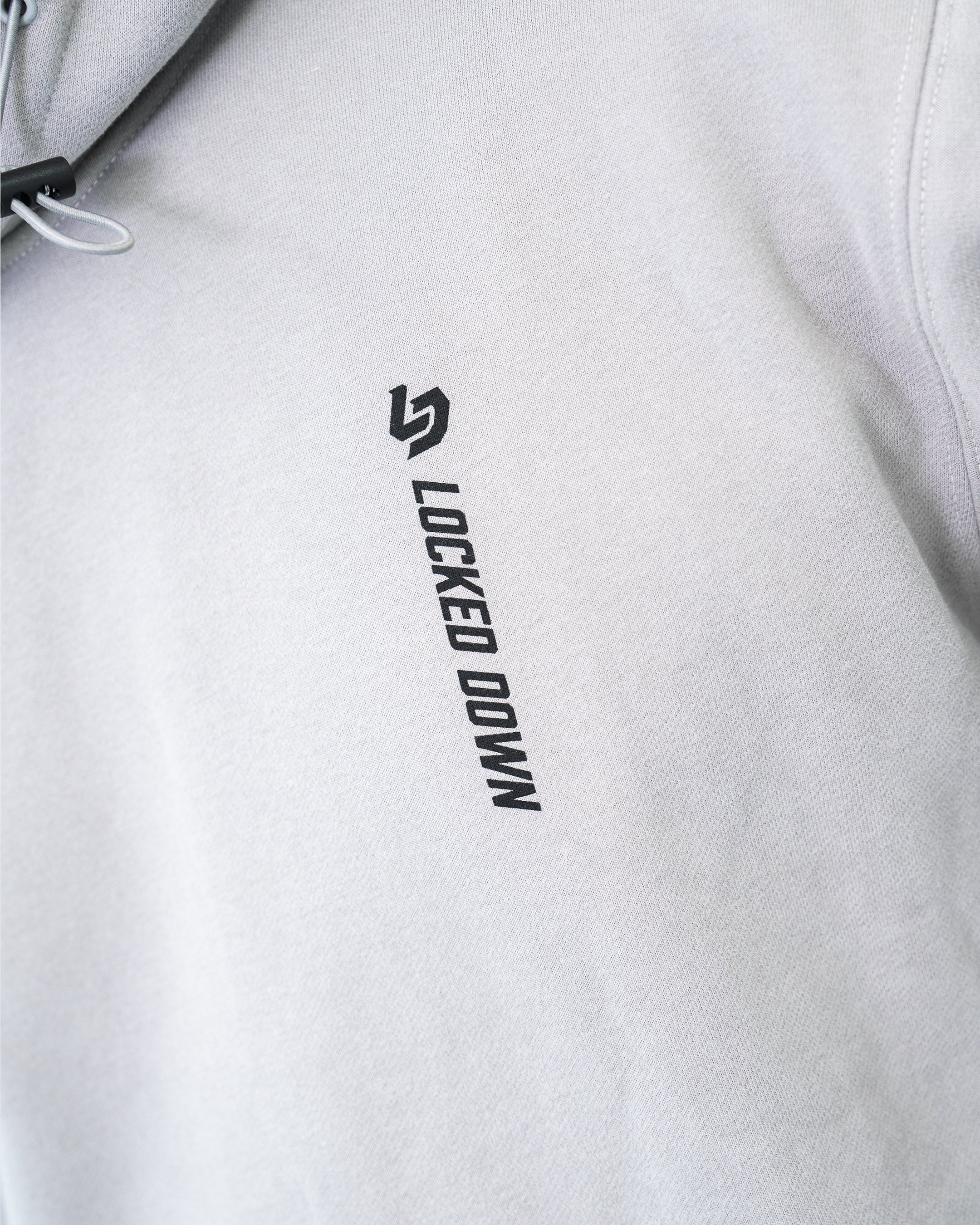 Locked Down Brands Premium Stamp Hoodie - Graphite