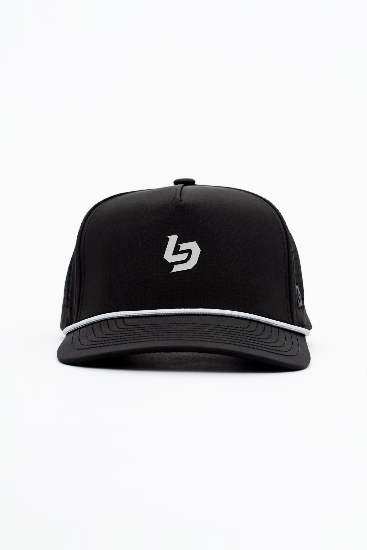 Locked Down Brands Premium Water Resistant Stamp ICON Snapback - Blackout