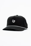 Locked Down Brands Premium Water Resistant Stamp ICON Snapback - Blackout