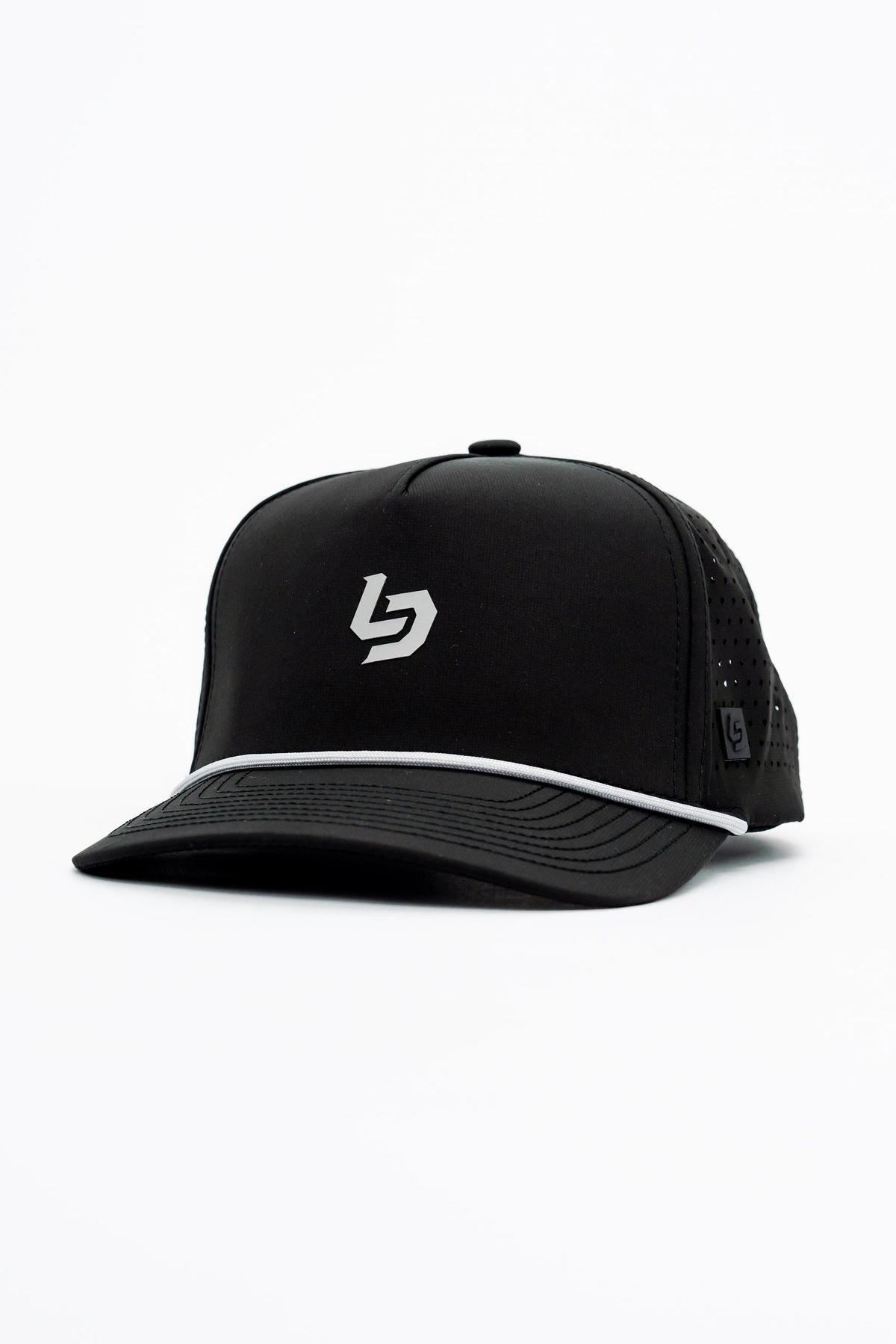 Locked Down Brands Premium Water Resistant Stamp ICON Snapback - Blackout