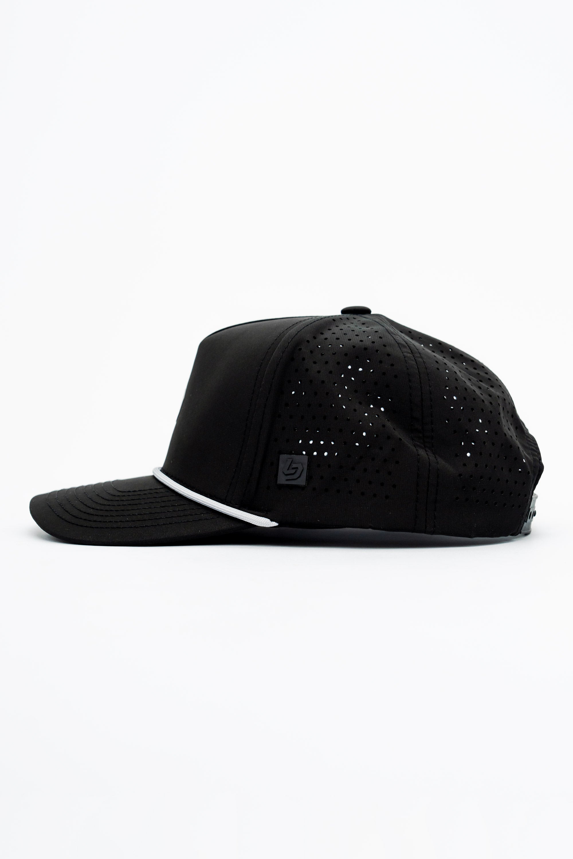 Locked Down Brands Premium Water Resistant Stamp ICON Snapback - Blackout