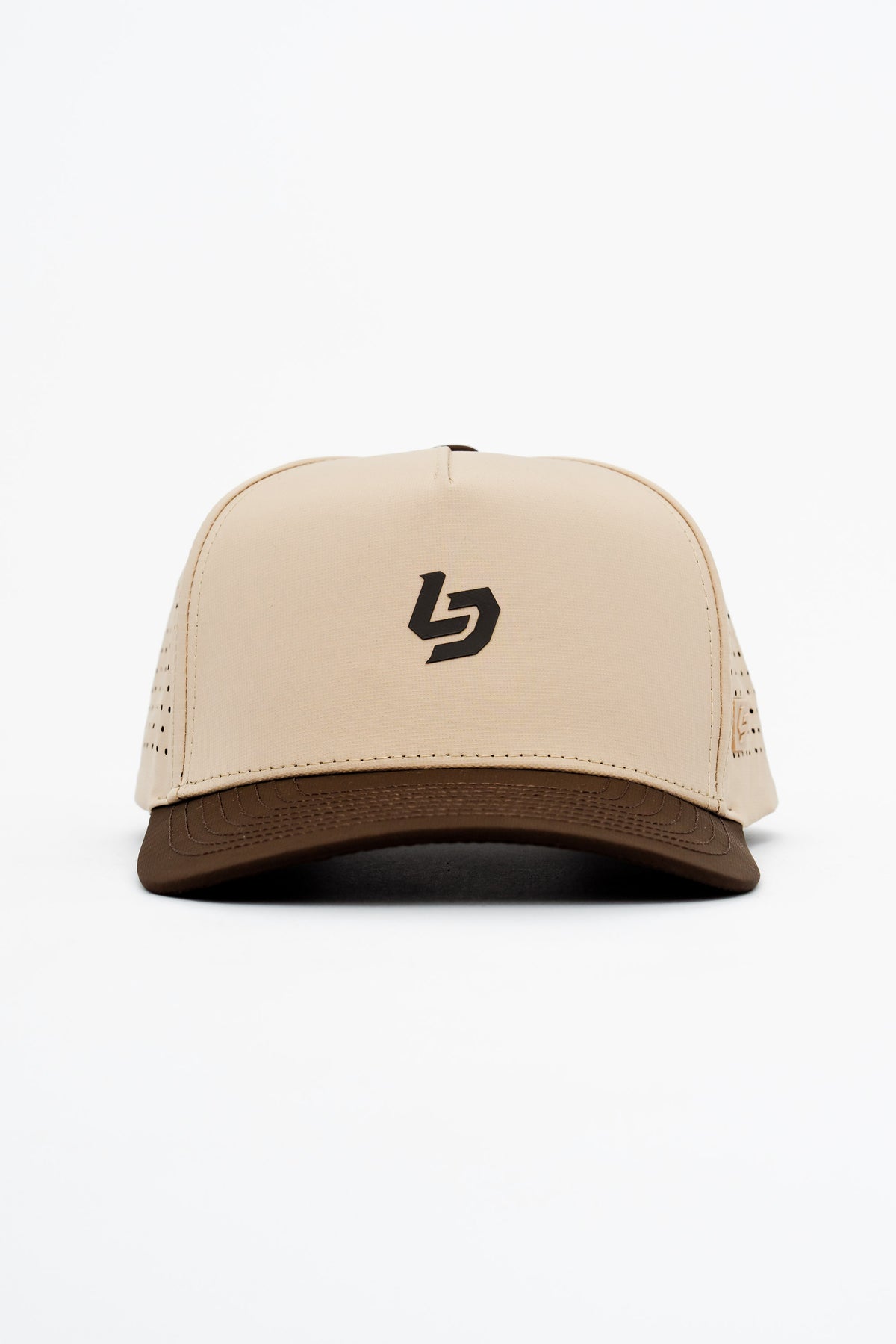 Locked Down Brands Premium Water Resistant Stamp ICON Snapback - Mocha