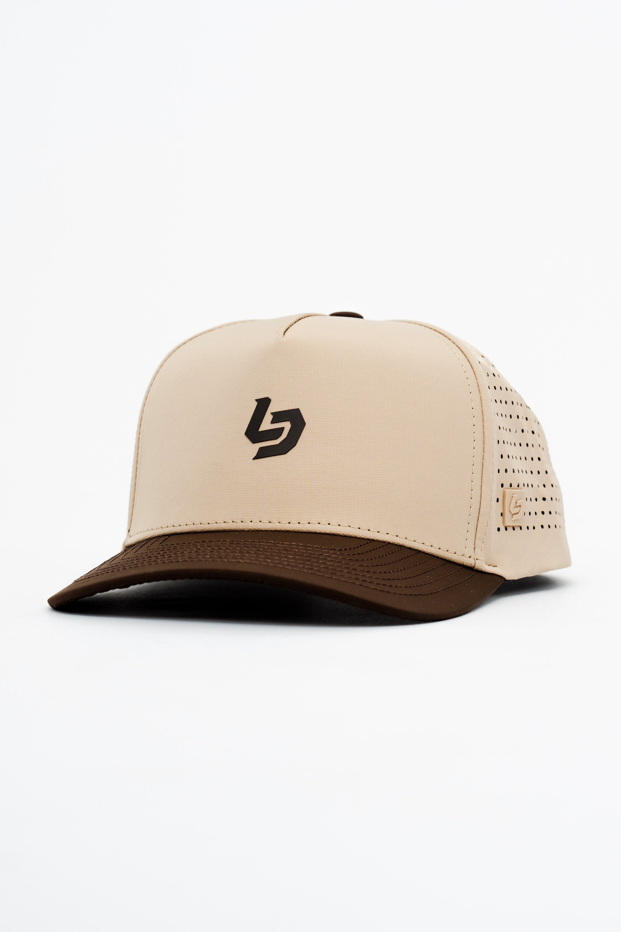 Locked Down Brands Premium Water Resistant Stamp ICON Snapback - Mocha
