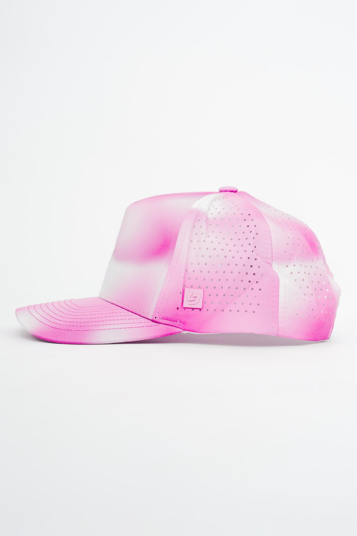 Locked Down Brands Premium Water Resistant ICON Stamp Snapback - Pinkwash