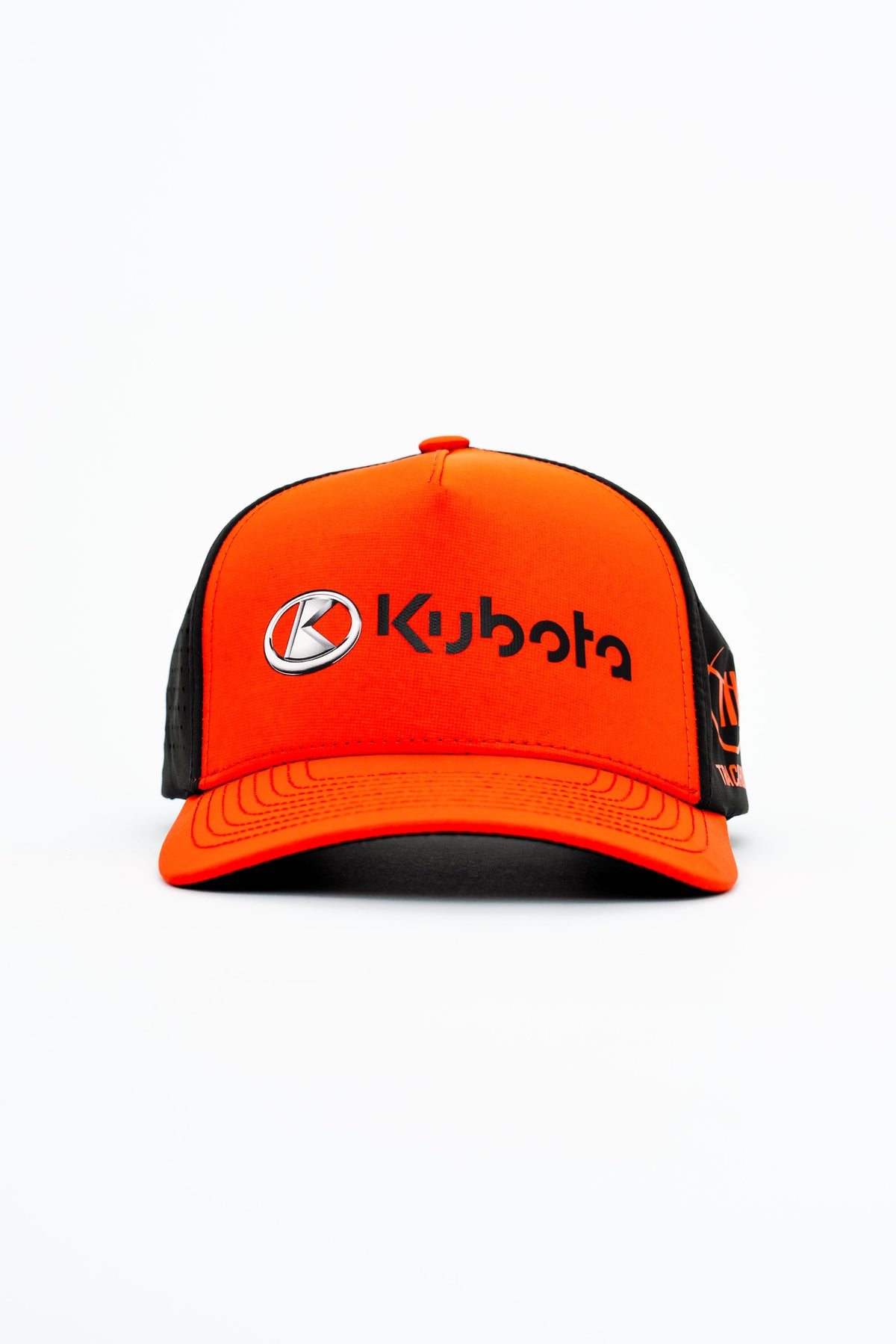 Locked Down Brands Premium Water Resistant ICON Snapback in Collaboration with Kubota and Trackhouse Racing in NASCAR