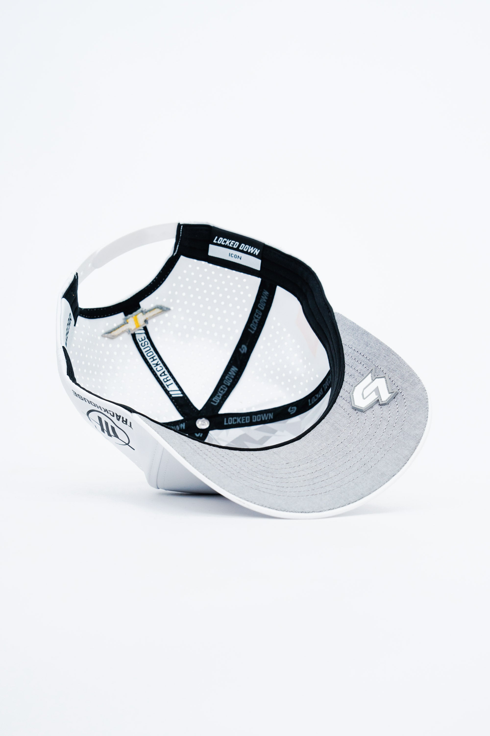 Locked Down Brands Premium Water Resistant ICON Snapback in Collaboration with Kevin Magnussen and Trackhouse Racing's Project 91 in NASCAR