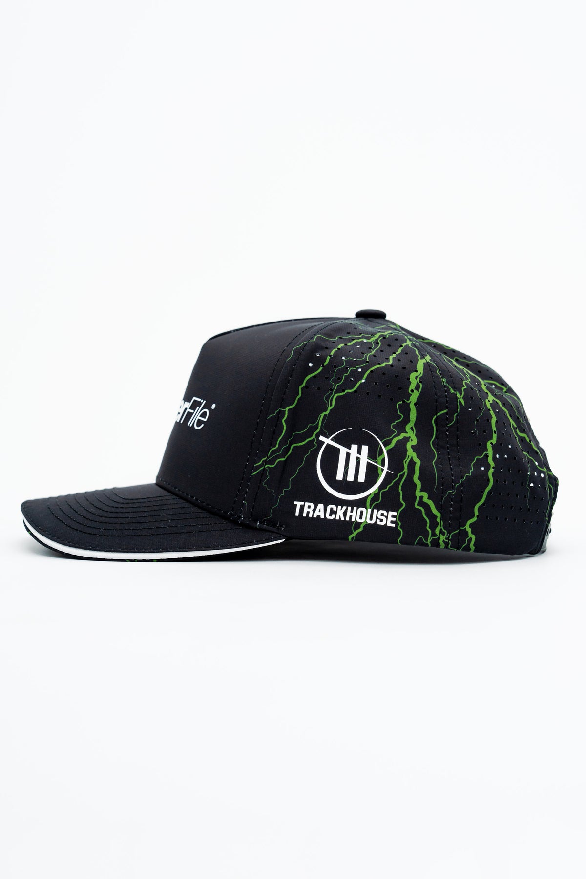 Locked Down Brands Premium Water Resistant ICON Snapback in Collaboration with Superfile and Trackhouse Racing in NASCAR