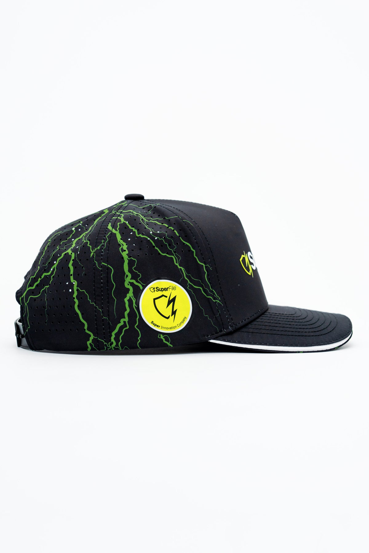 Locked Down Brands Premium Water Resistant ICON Snapback in Collaboration with Superfile and Trackhouse Racing in NASCAR
