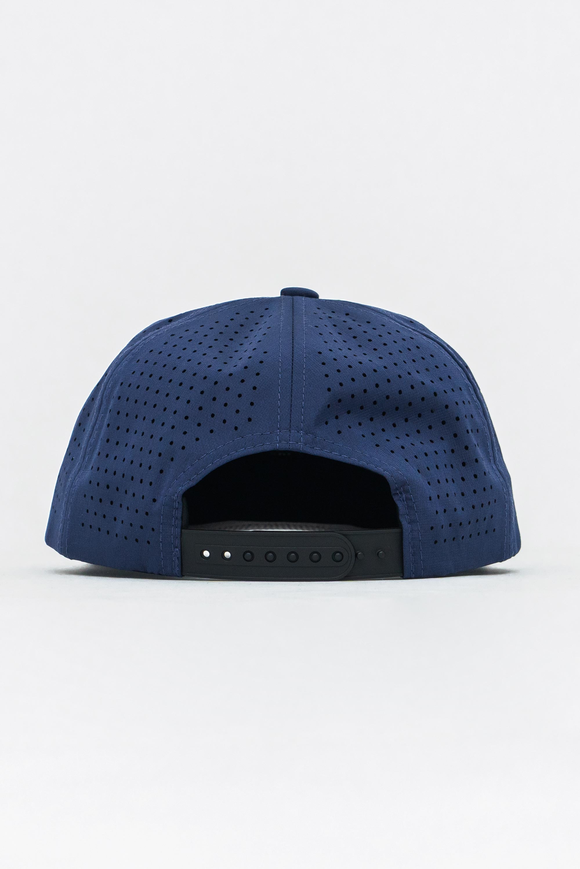 Locked Down Brands Premium Water Resistant TRAIL Block Snapback - Navy