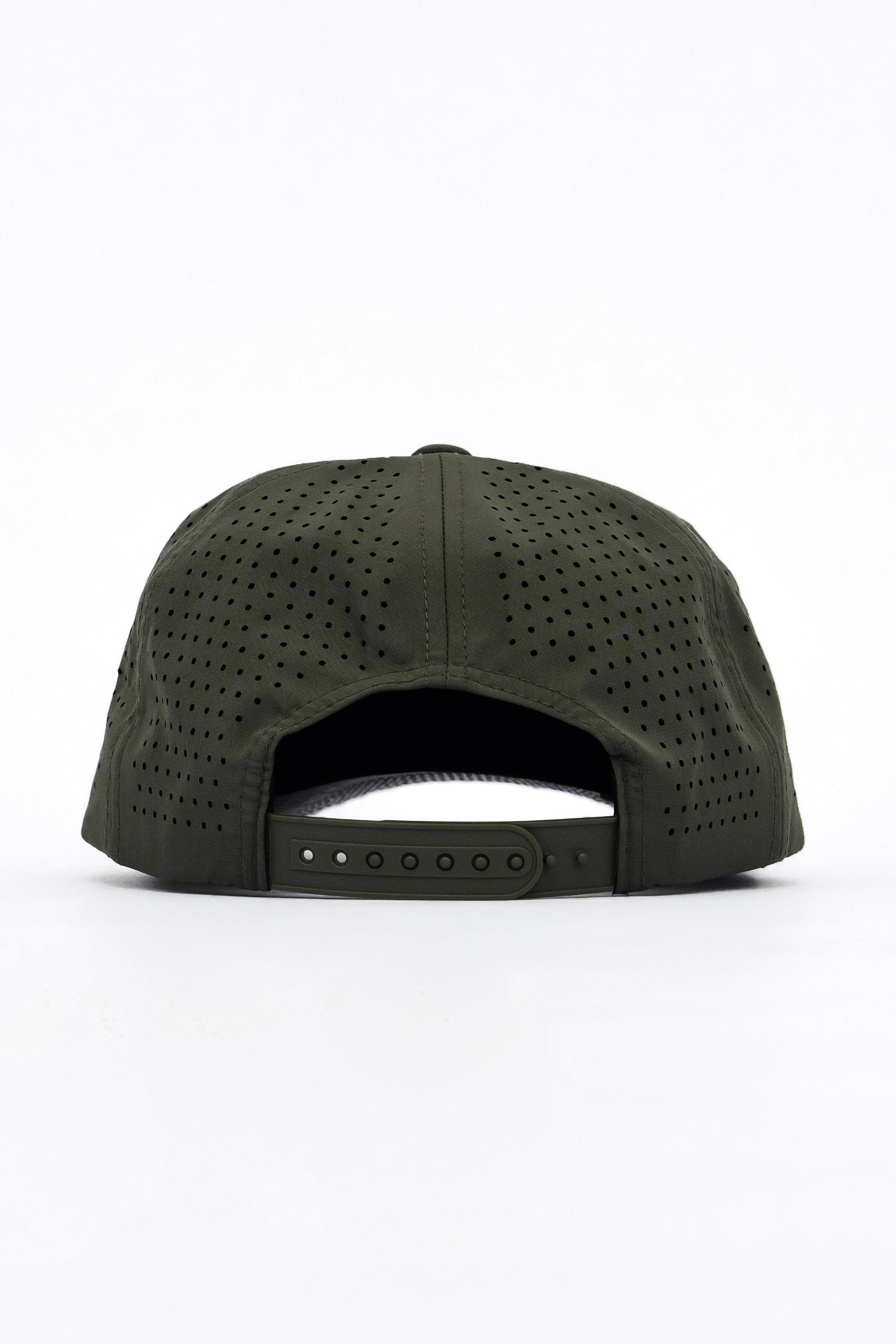 Locked Down Brands Premium Water Resistant TRAIL Block Snapback - Olive