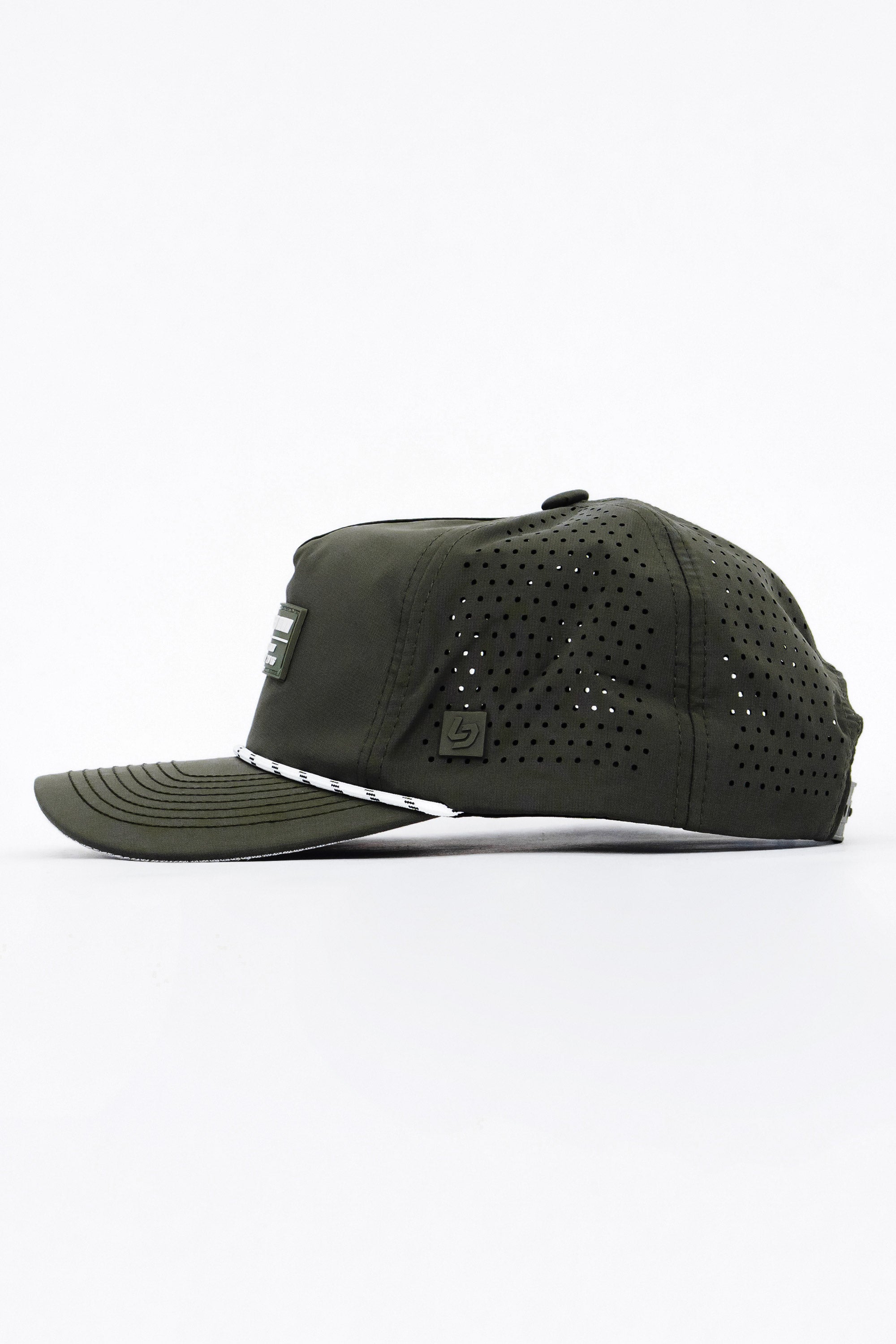Locked Down Brands Premium Water Resistant TRAIL Block Snapback - Olive
