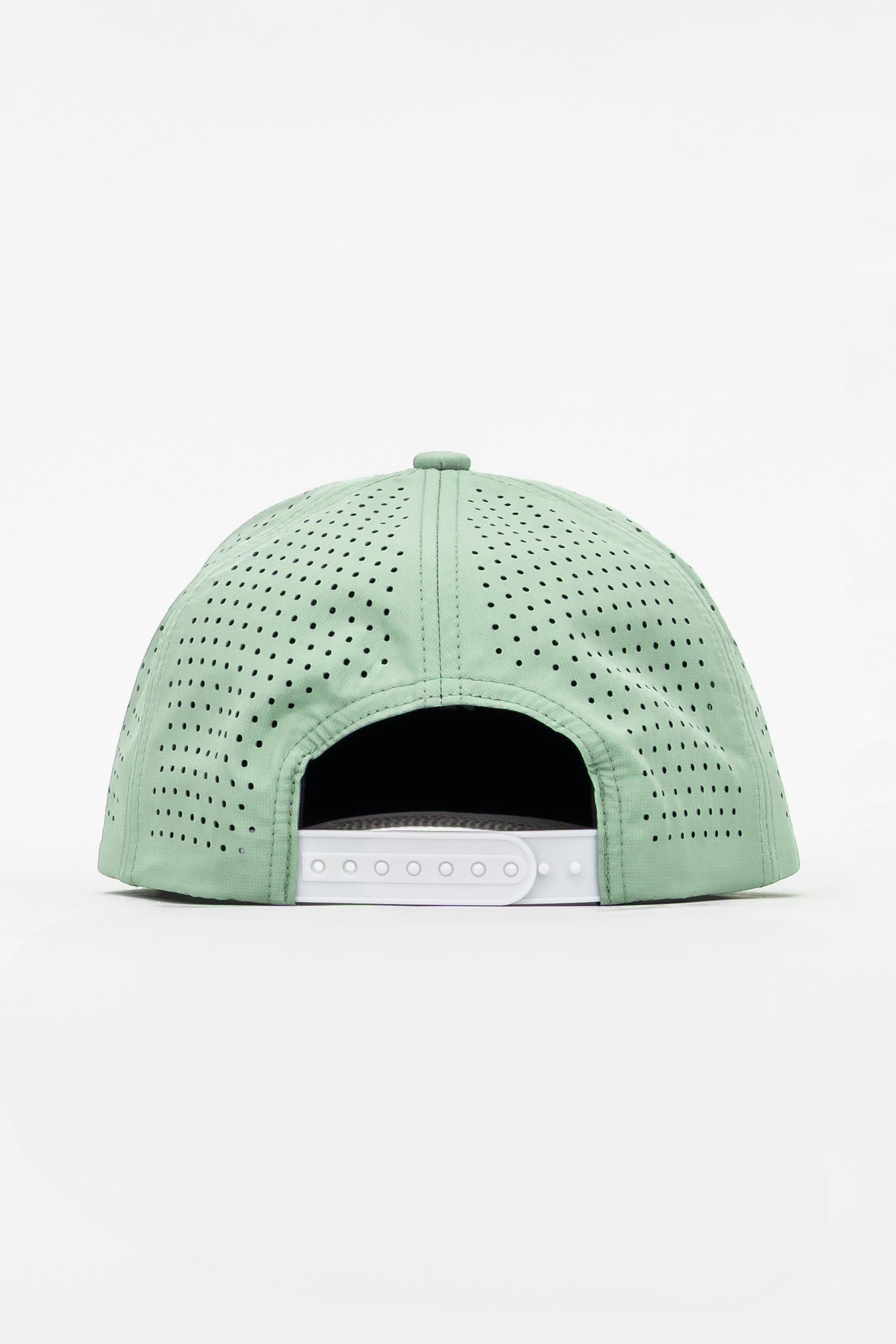 Locked Down Brands Premium Water Resistant TRAIL Block Snapback - Mint