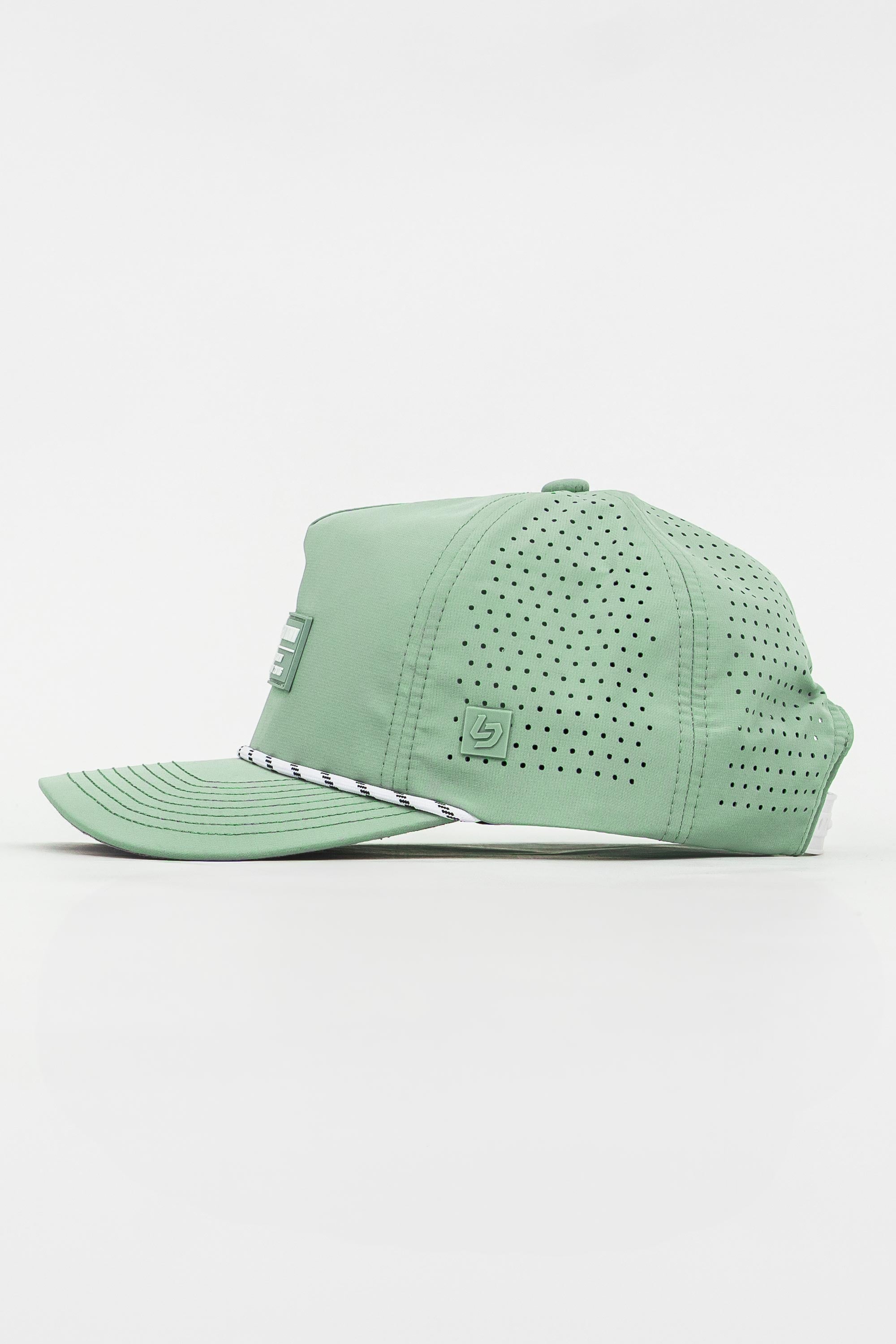 Locked Down Brands Premium Water Resistant TRAIL Block Snapback - Mint