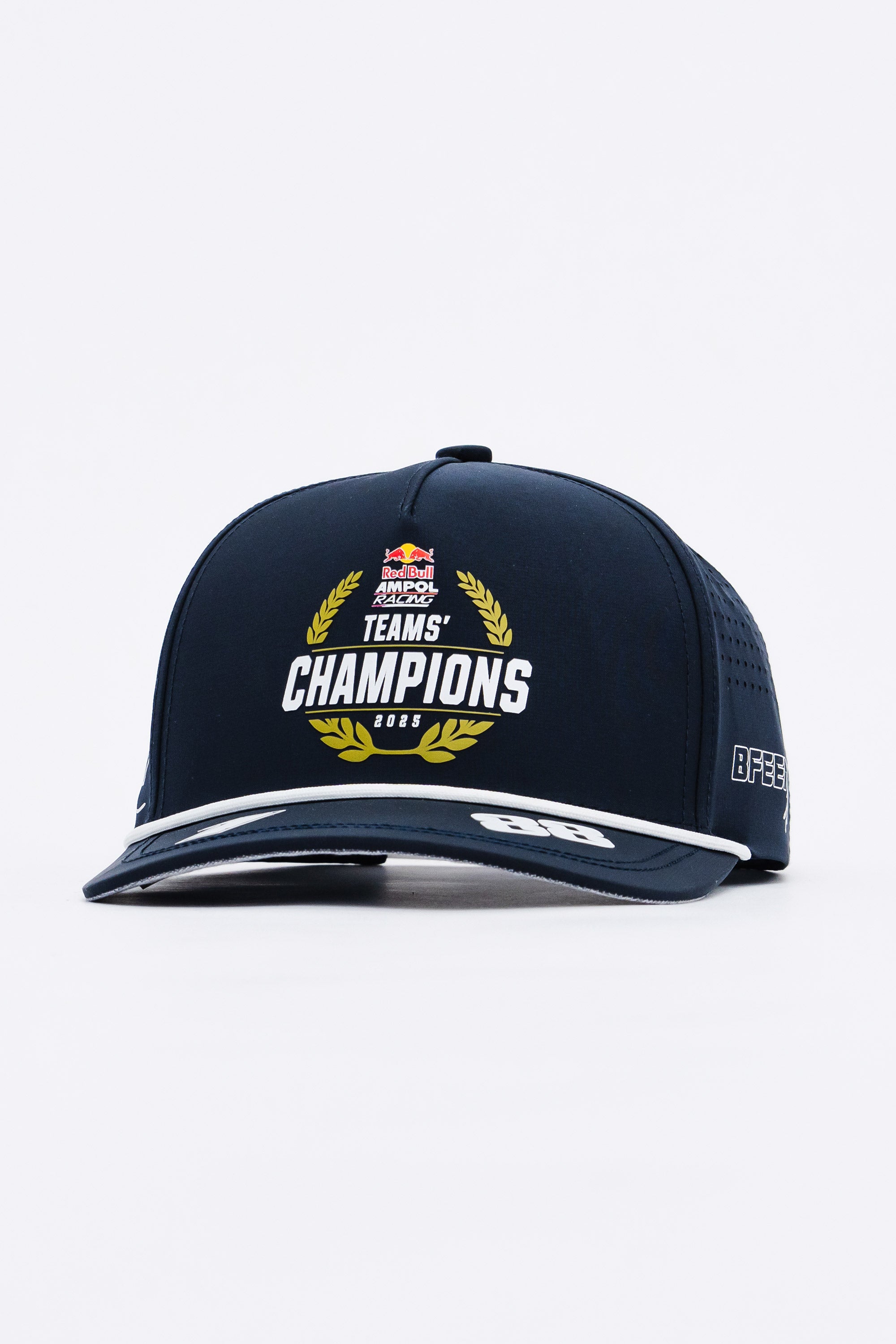 Locked Down Brands Premium Water Resistant ICON Snapback in Collaboration with Redbull Ampol Racing for the 2025 Team' Supercars Championship