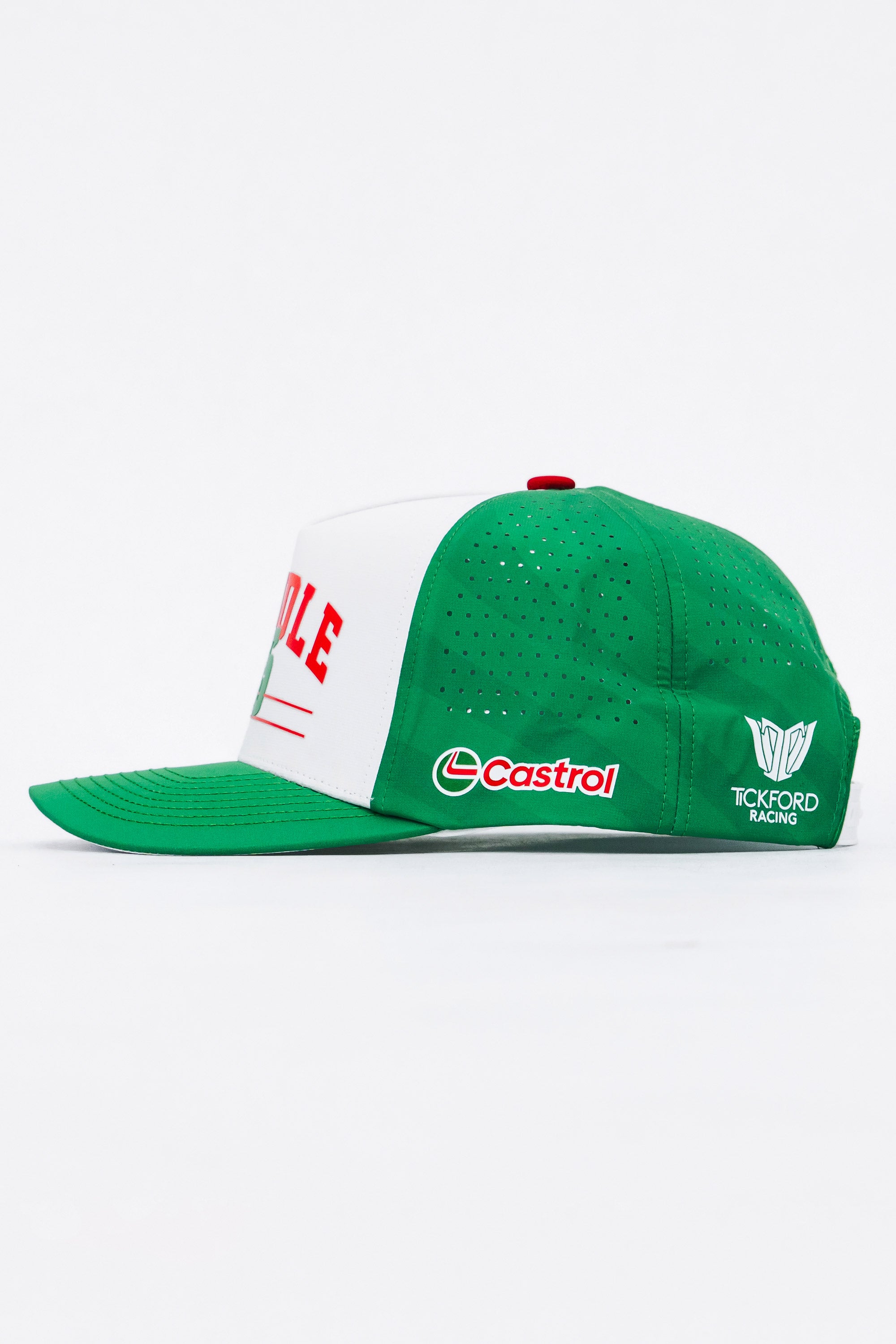 Locked Down Brands Premium Water Resistant ICON Snapback in Collaboration with Tickford Racing and Thomas Randle for the 2026 Supercars Championship