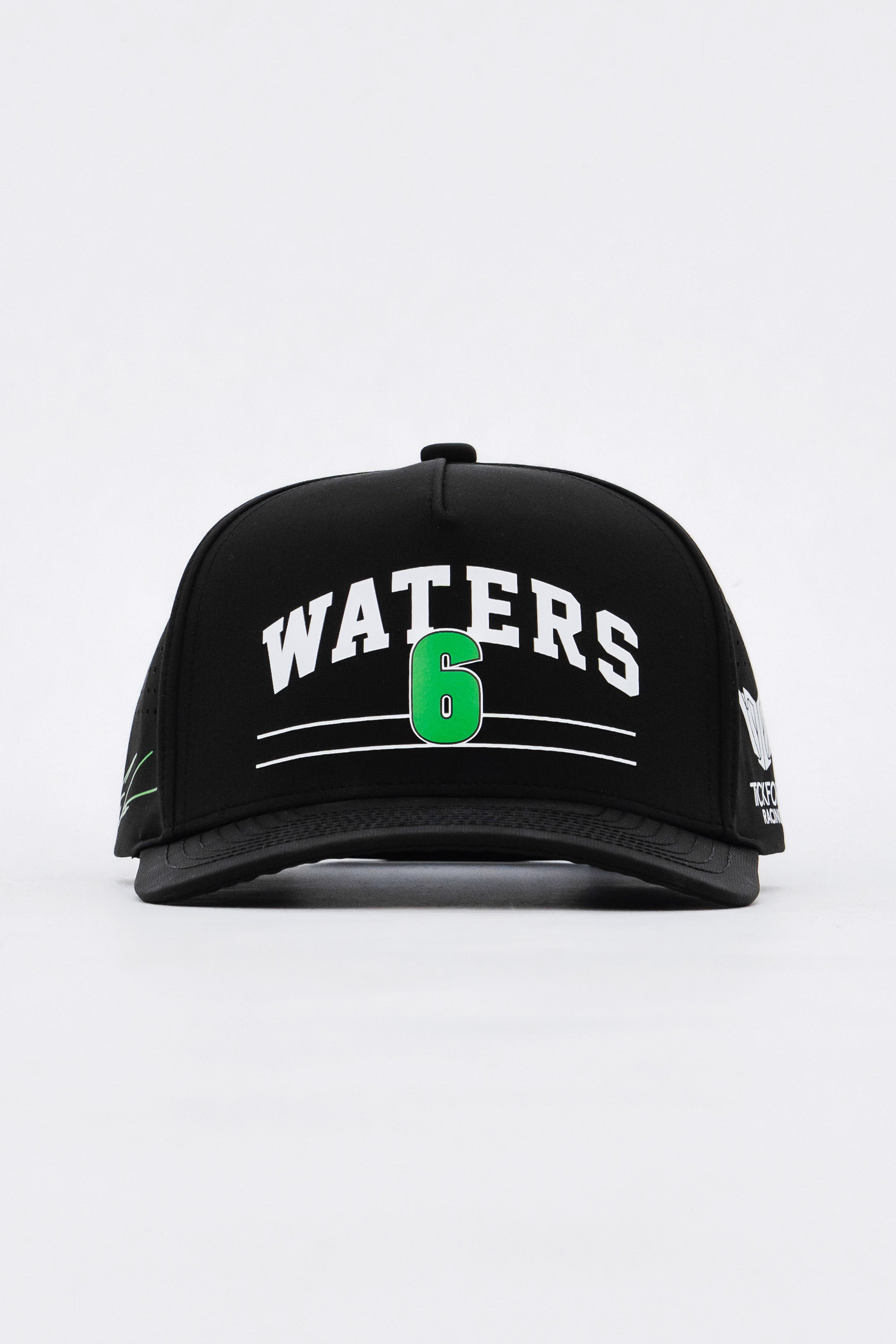 Locked Down Brands Premium Water Resistant ICON Snapback in Collaboration with Tickford Racing and Cam Waters for the 2026 Supercars Championship