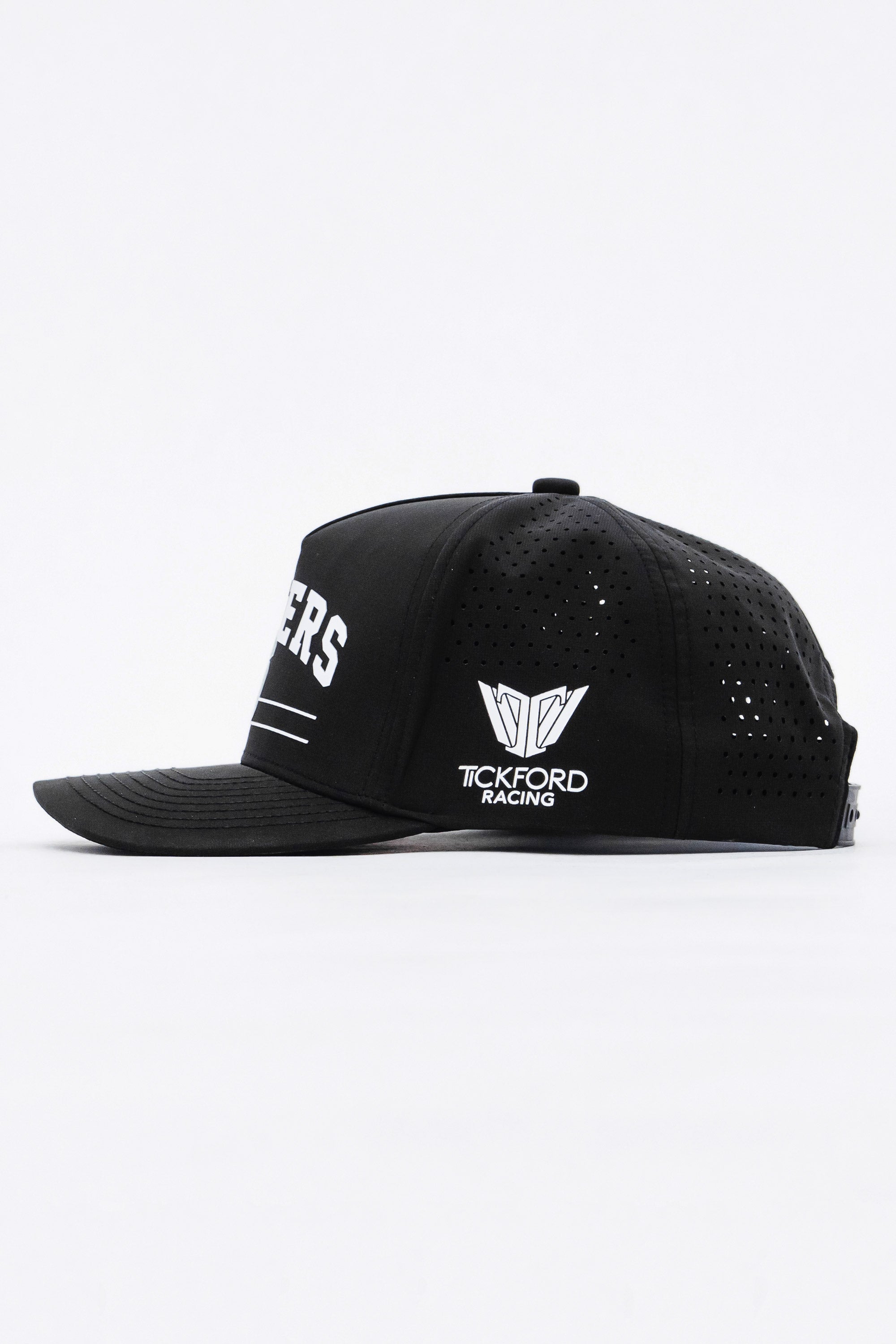 Locked Down Brands Premium Water Resistant ICON Snapback in Collaboration with Tickford Racing and Cam Waters for the 2026 Supercars Championship