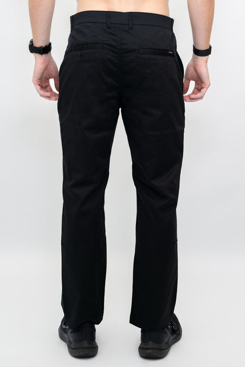 Locked Down Brands Premium Track Pant - Black | Back View