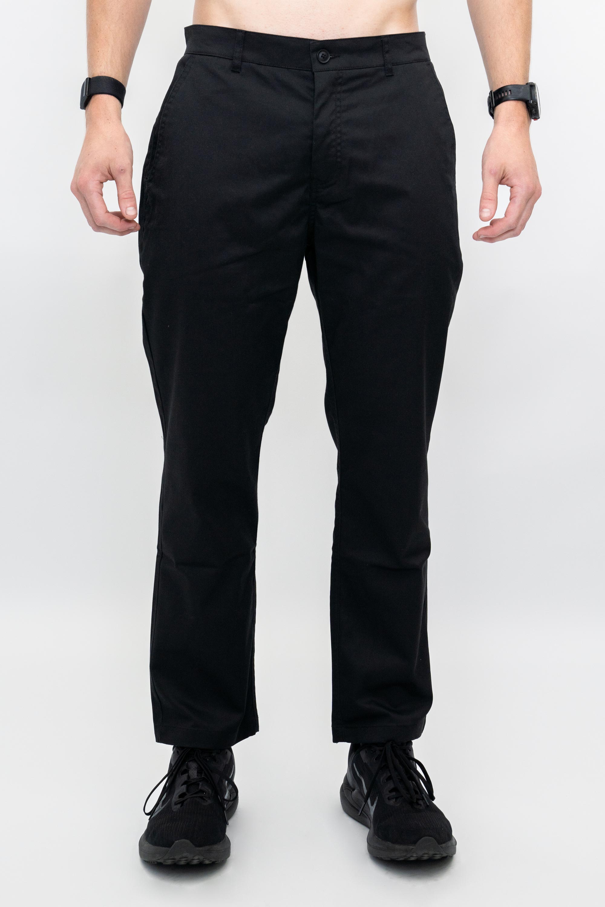 Locked Down Brands Premium Track Pant - Black | Front View