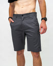 Locked Down Brands Premium Track Short - Asphalt Grey