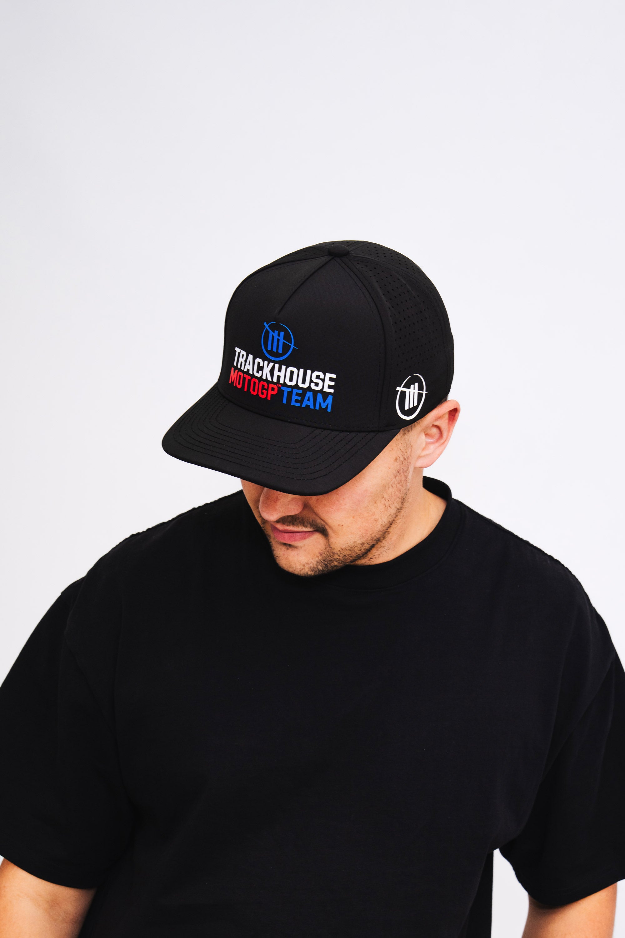 Locked Down Brands Premium Water Resistant ICON Snapback in Collaboration with Trackhouse MOTO GP for the 2025 MOTO GP Racing Season