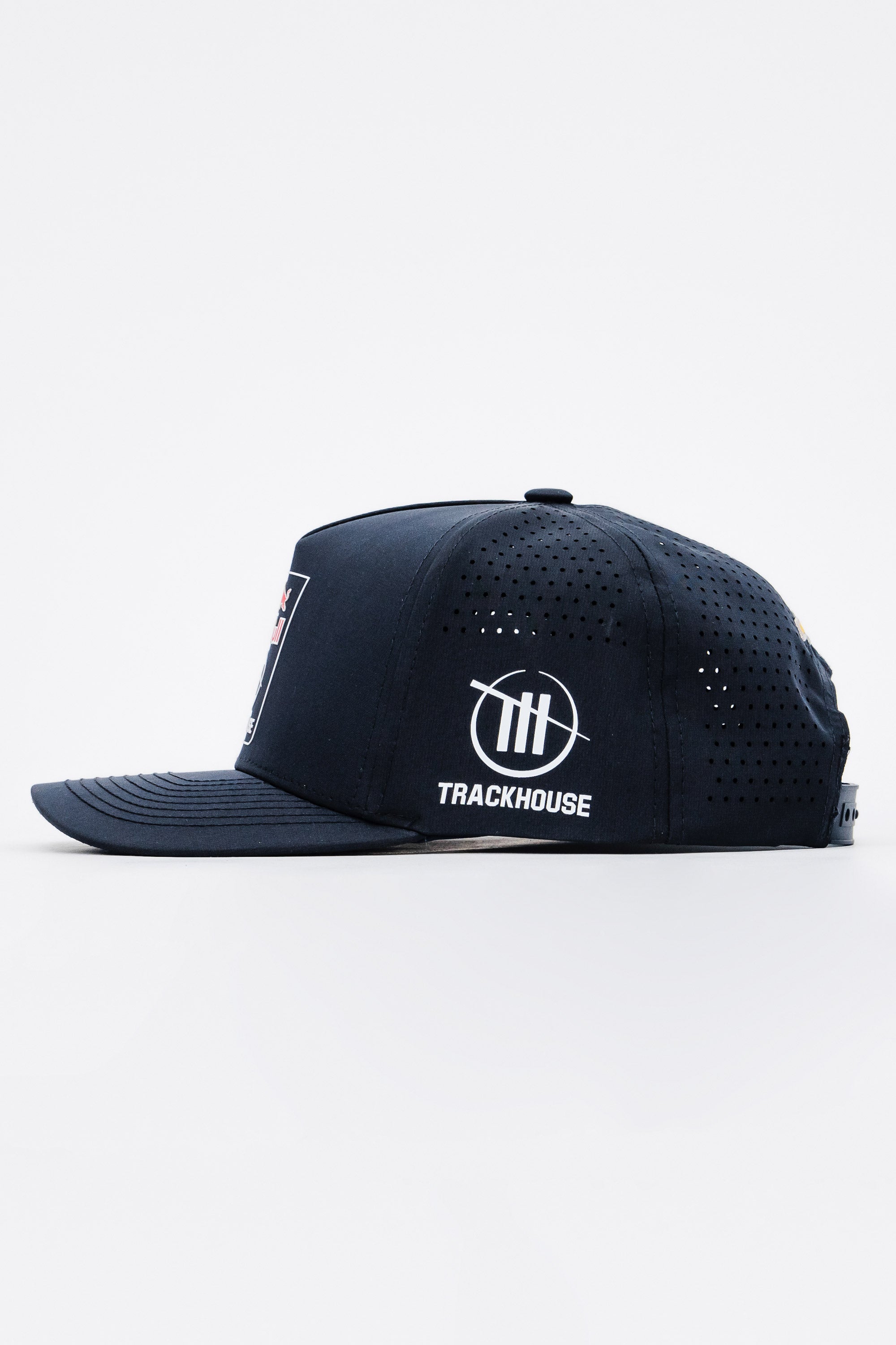 Locked Down Brands Premium Water Resistant ICON Snapback in Collaboration with Trackhouse and Connor Zilisch in the number 88 Chevy for the 2026 NASCR season.