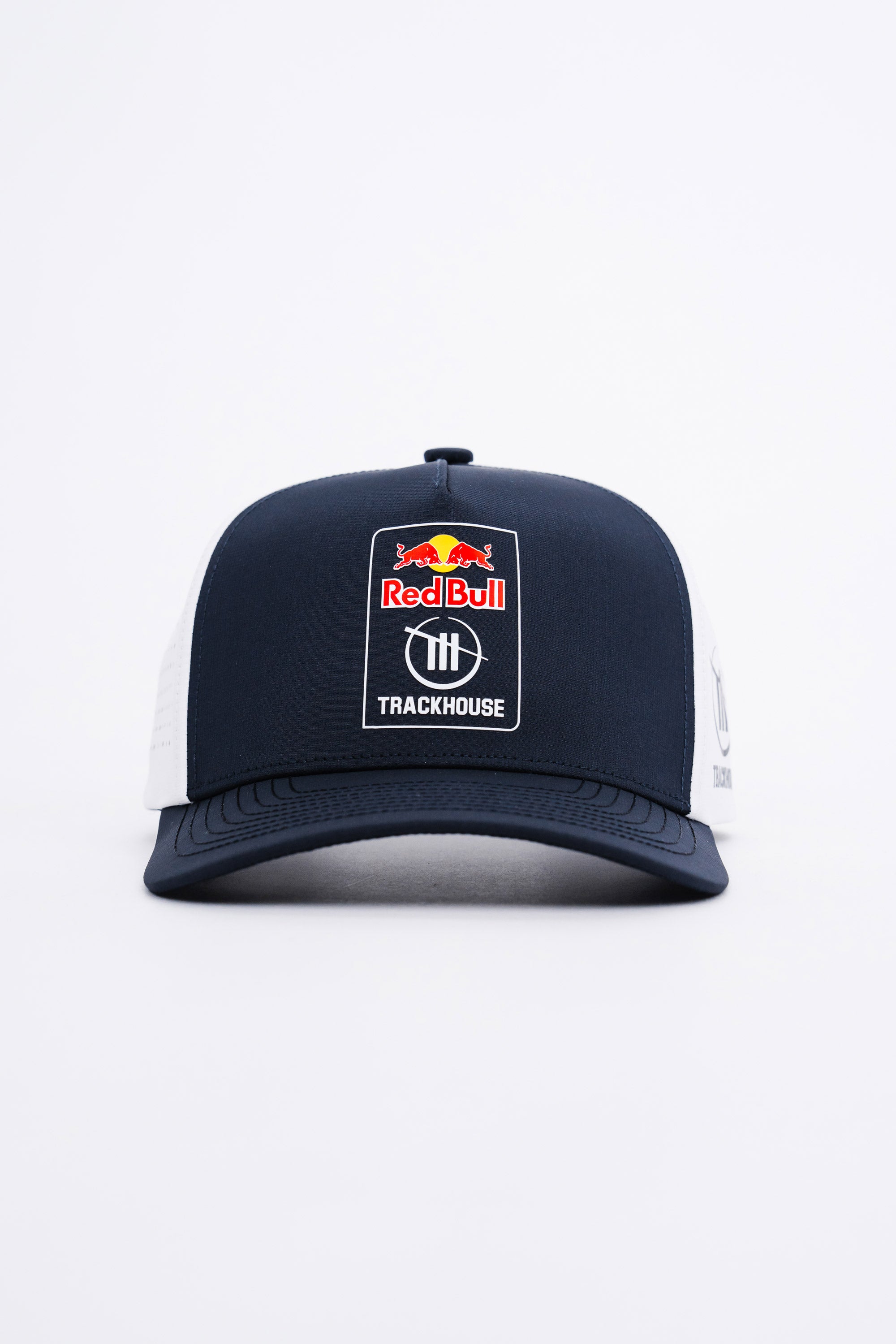 Locked Down Brands Premium Water Resistant ICON Snapback in Collaboration with Red Bull and Trackhouse Racing in NASCAR
