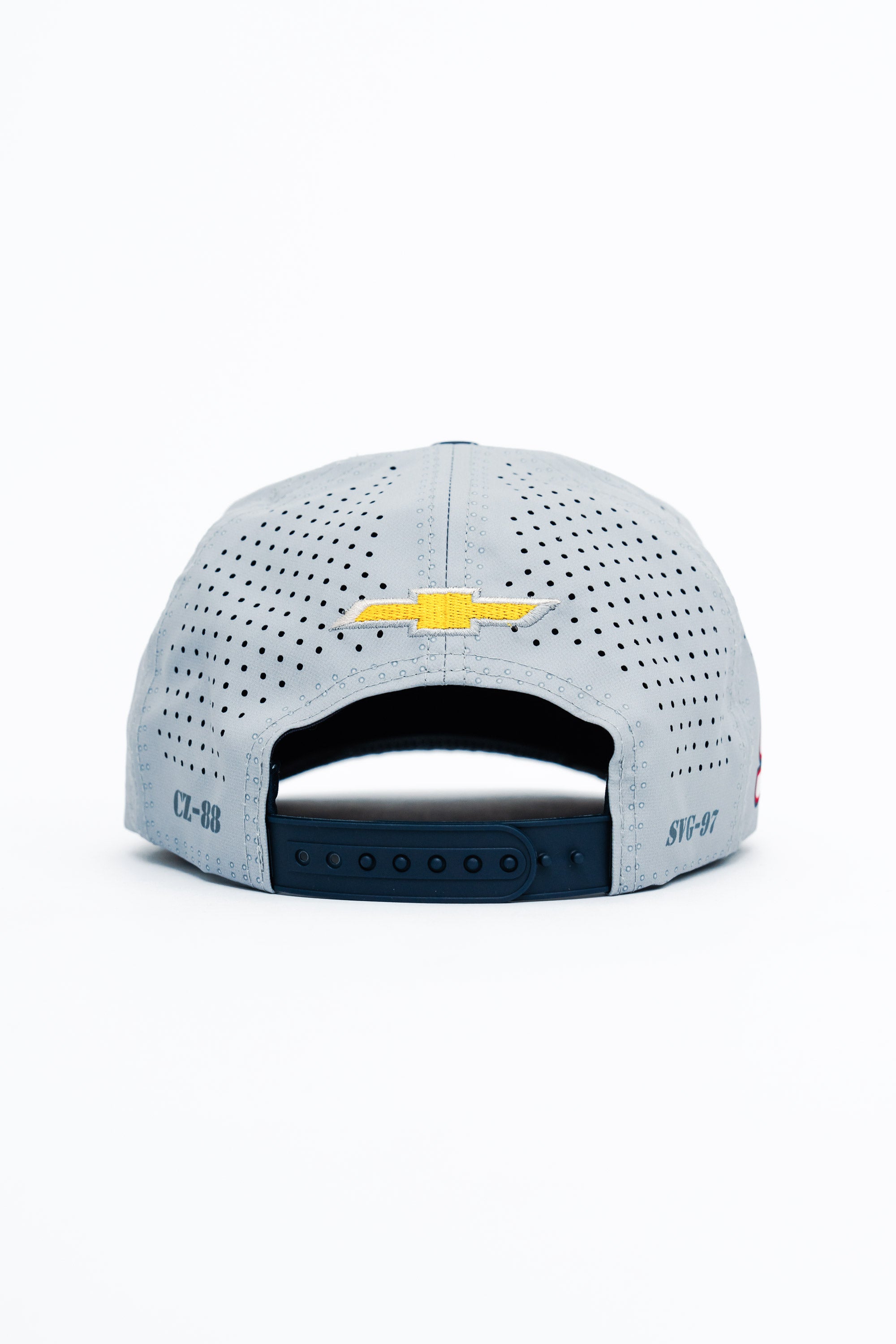 Locked Down Brands Premium Water Resistant ICON Snapback in Collaboration with Trackhouse Racing x Red Bull in NASCAR