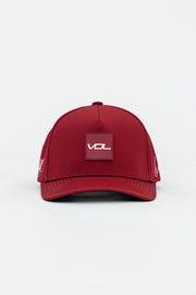 Locked Down Brands Premium Water Resistant ICON Snapback in Collaboration with the VDL Bros, Kelvin & Sheldon Van Der Linde - Maroon