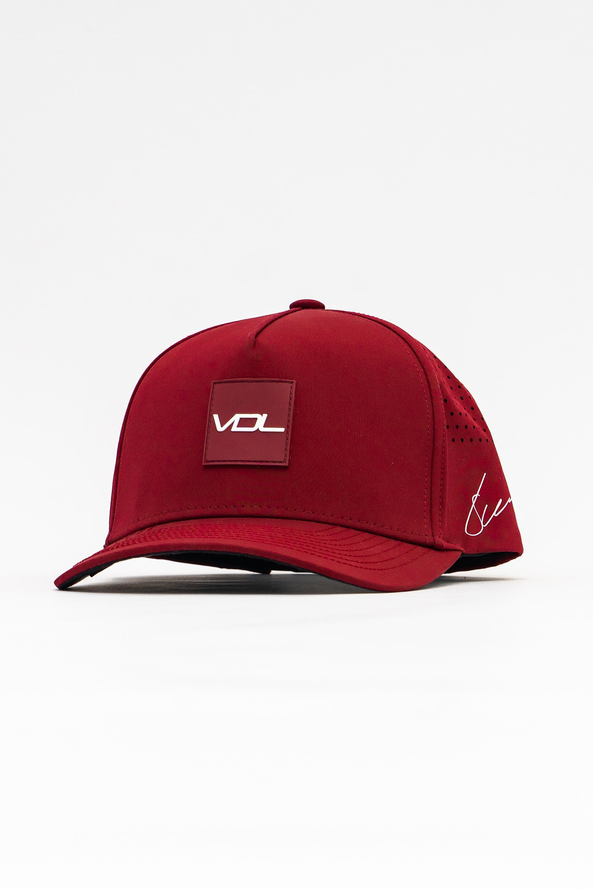 Locked Down Brands Premium Water Resistant ICON Snapback in Collaboration with the VDL Bros, Kelvin & Sheldon Van Der Linde - Maroon