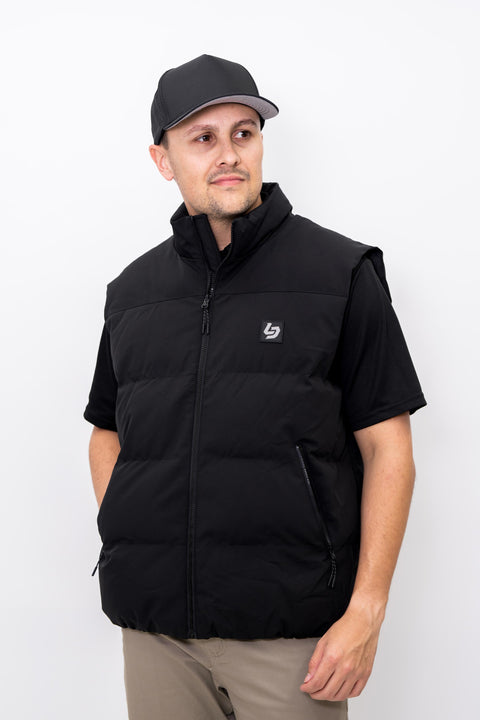 Locked Down Brands Premium Draft Puffer Vest 