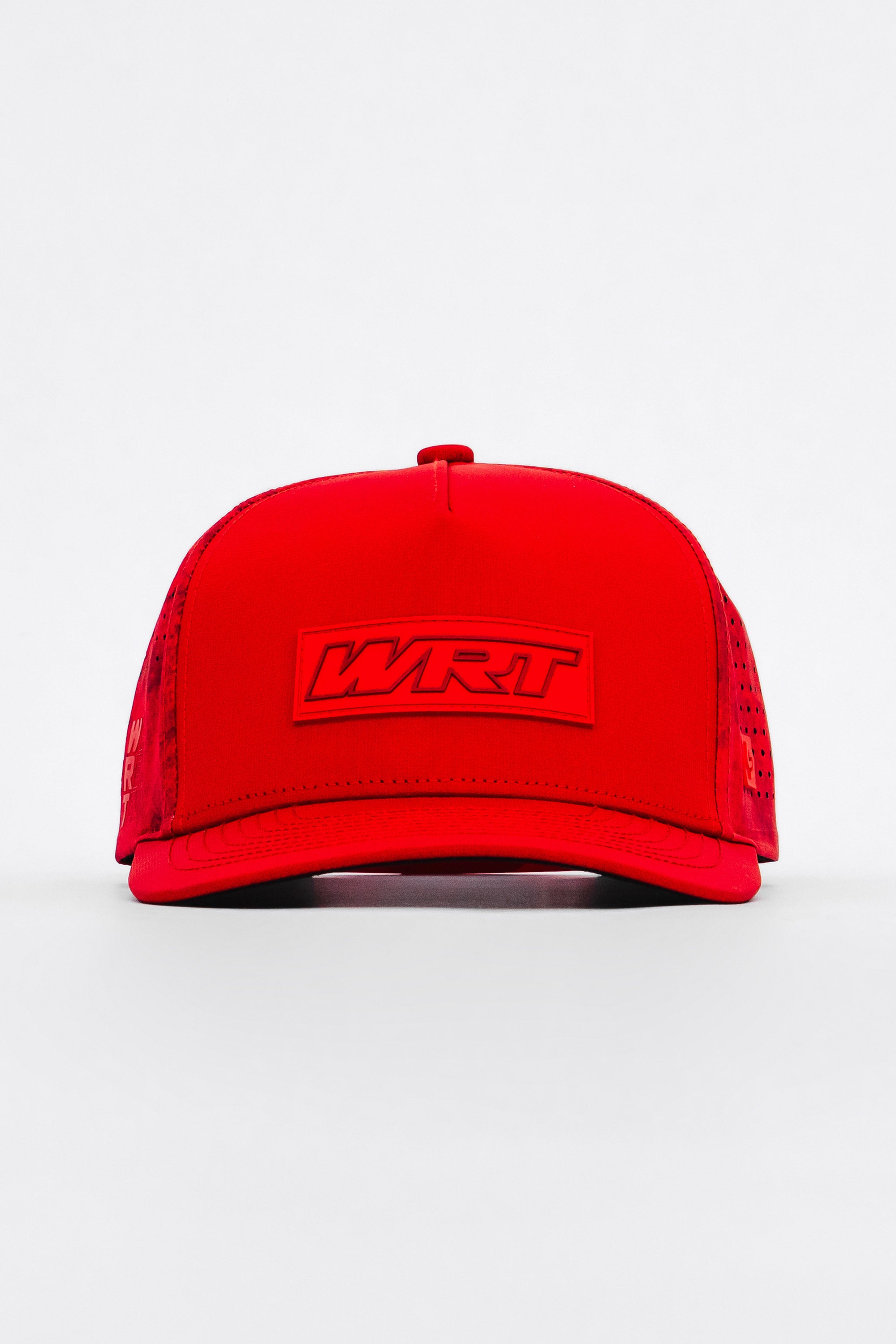 Locked Down Brands Premium Water Resistant ICON Snapback in Collaboration with Team WRT Racing - Red