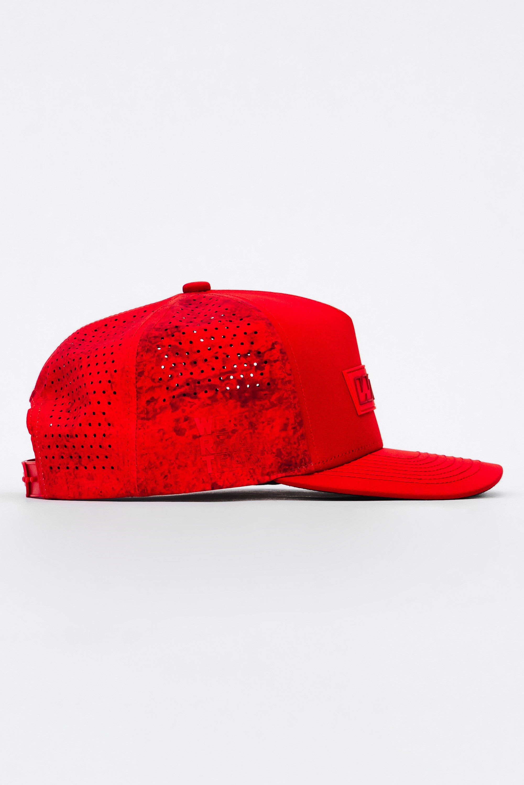 Locked Down Brands Premium Water Resistant ICON Snapback in Collaboration with Team WRT Racing - Red