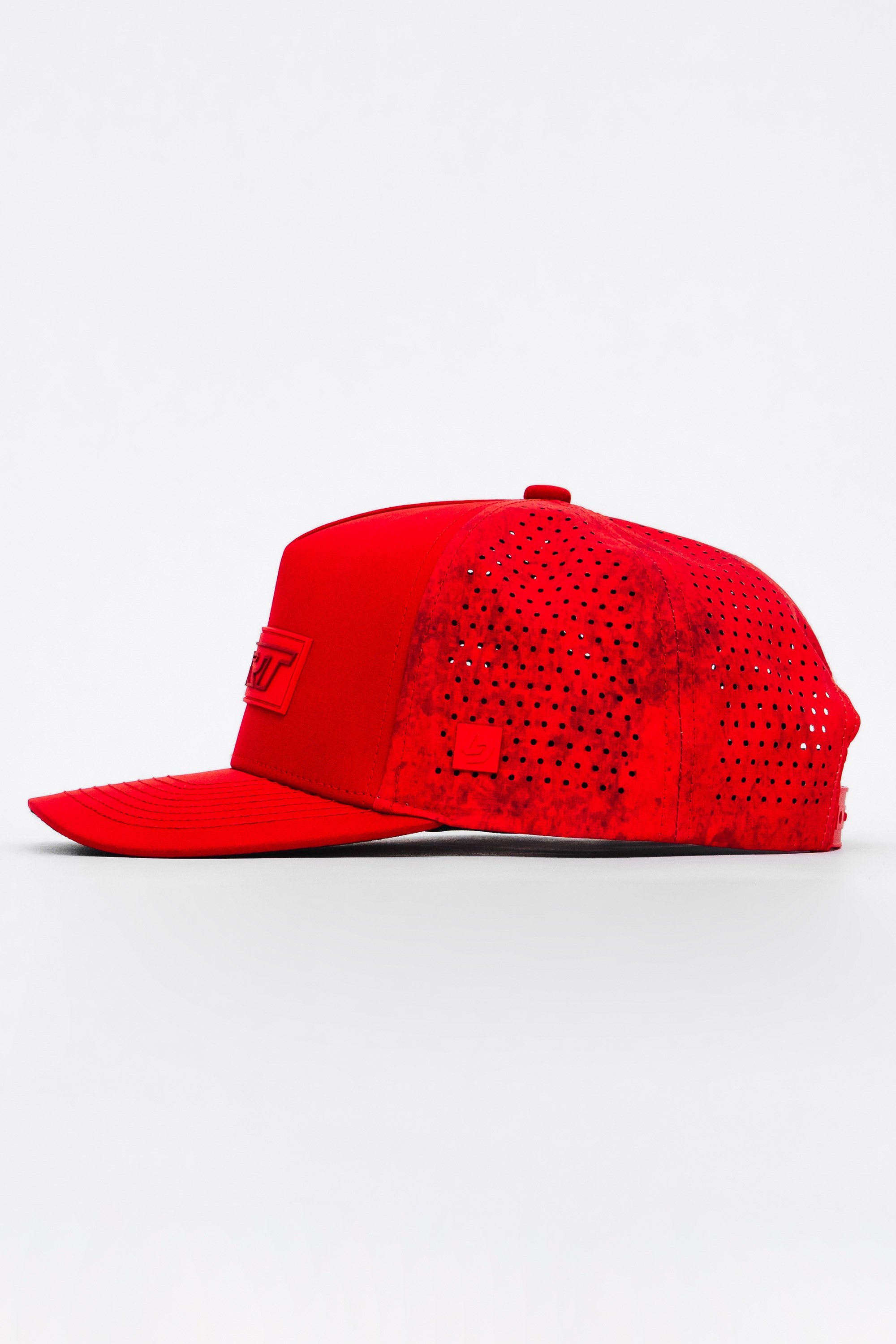 Locked Down Brands Premium Water Resistant ICON Snapback in Collaboration with Team WRT Racing - Red